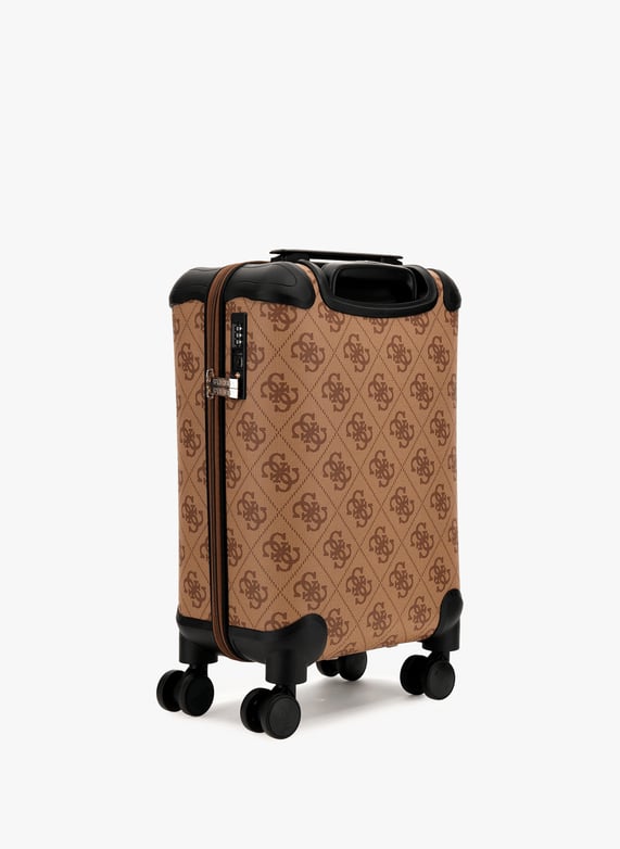 Valise Berta à imprimé monogramme | Multicolore by GUESS Valise Berta à imprimé monogramme Multicolore