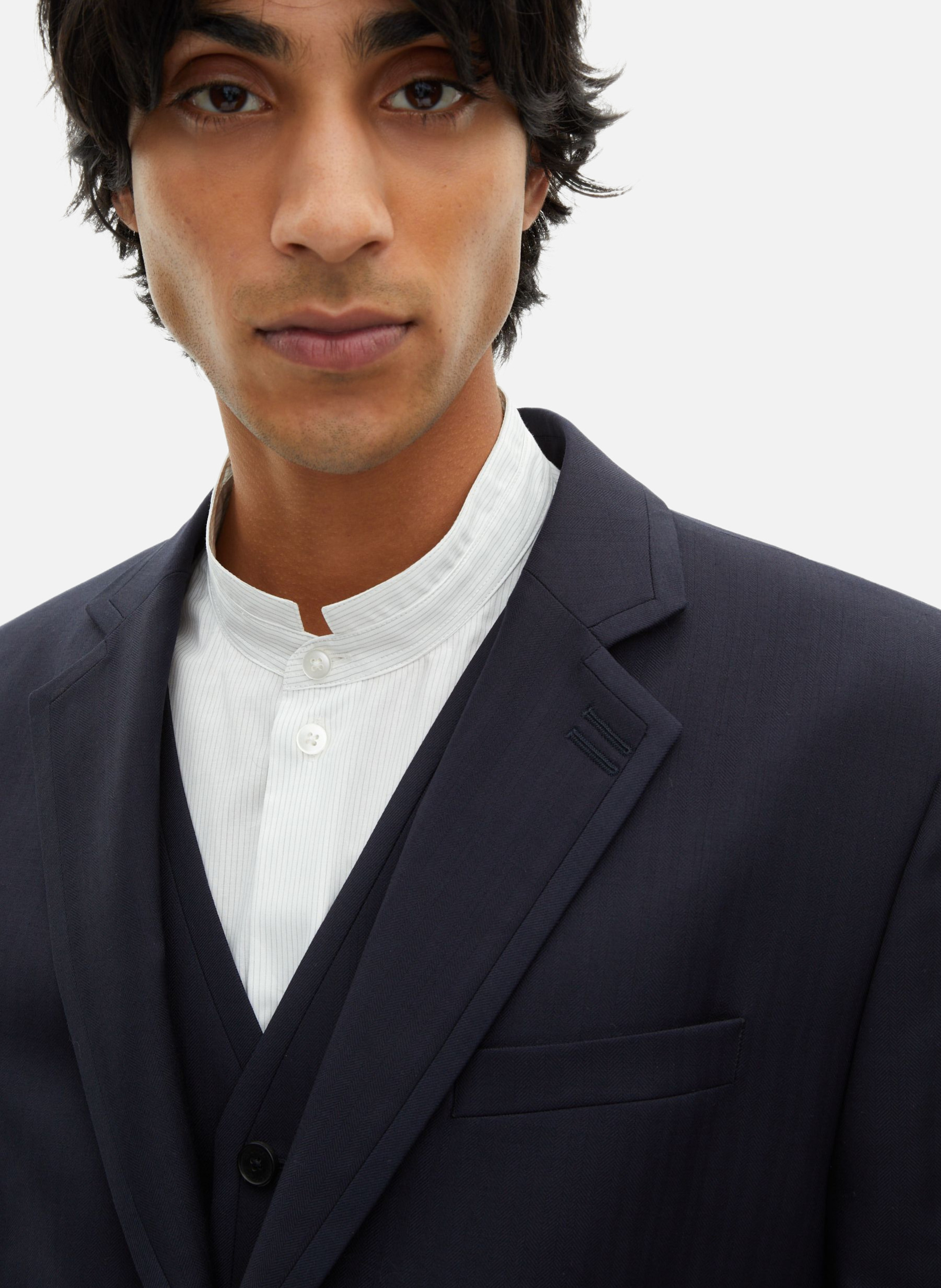 Veste de costume en laine THE KOOPLES Bleu