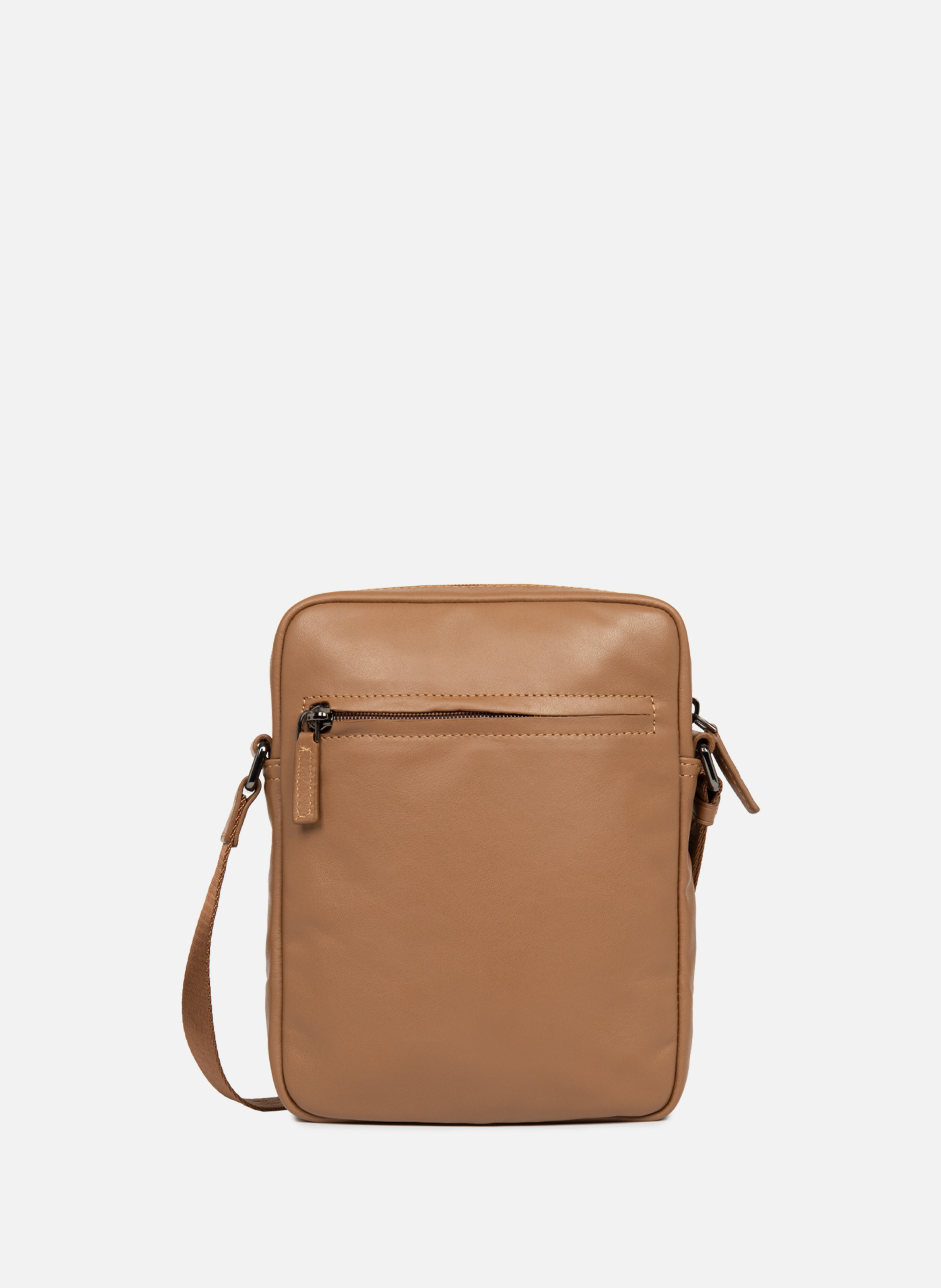 Small crossbody bag - Soft Vintage Homme LANCASTER Brown