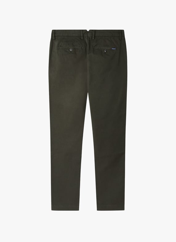Pantalon chino en coton | Kaki by FACONNABLE Pantalon chino en coton Kaki