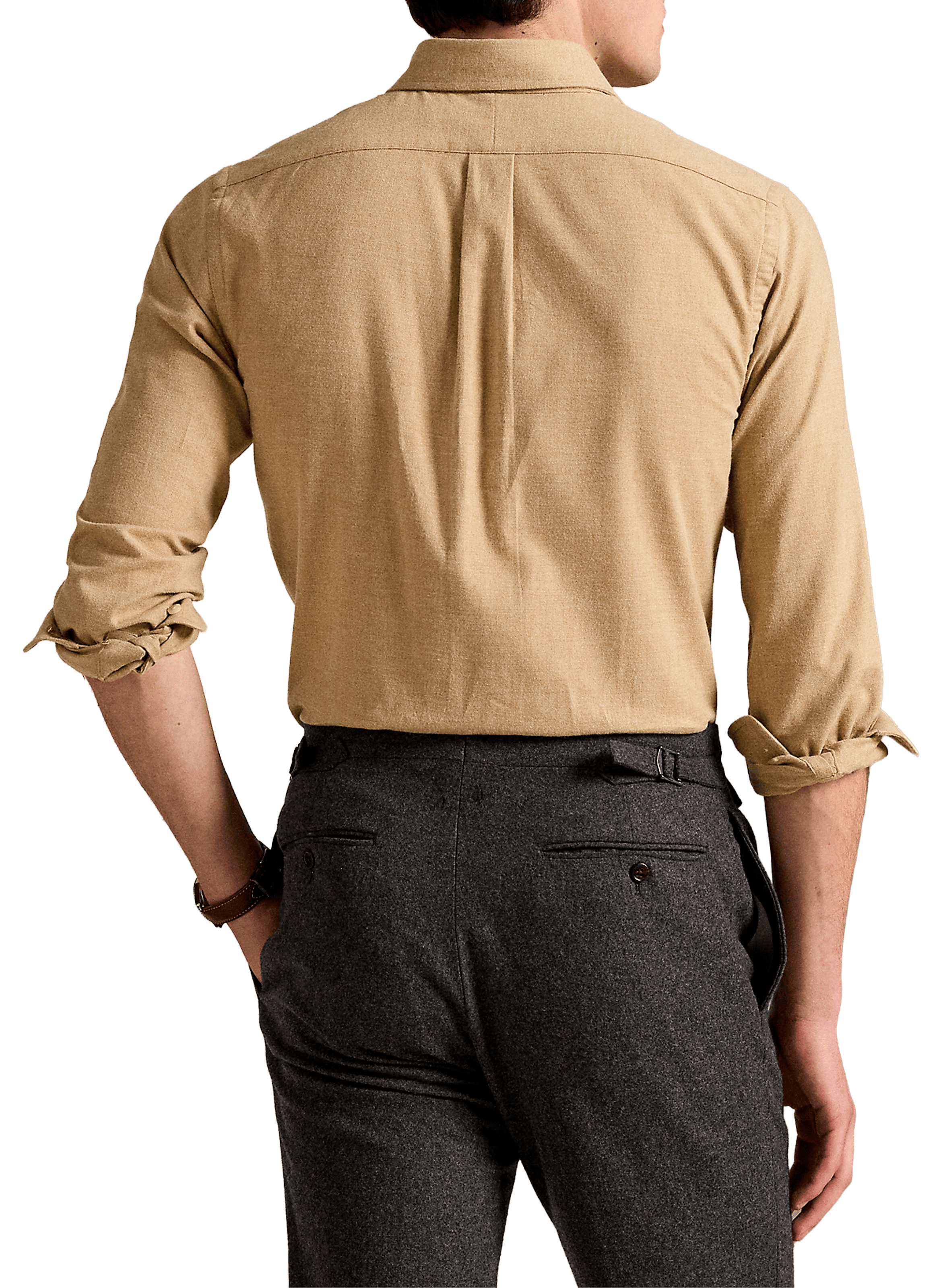 Straight cotton blend Shirt POLO RALPH LAUREN Beige