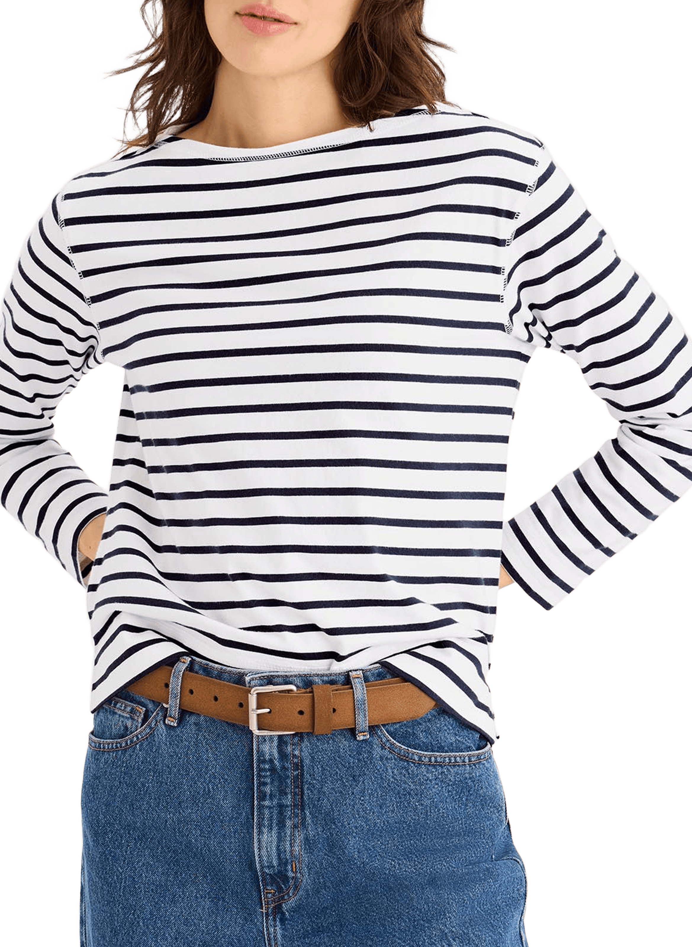 DOCKERS T-shirt rayé en coton Multicolore