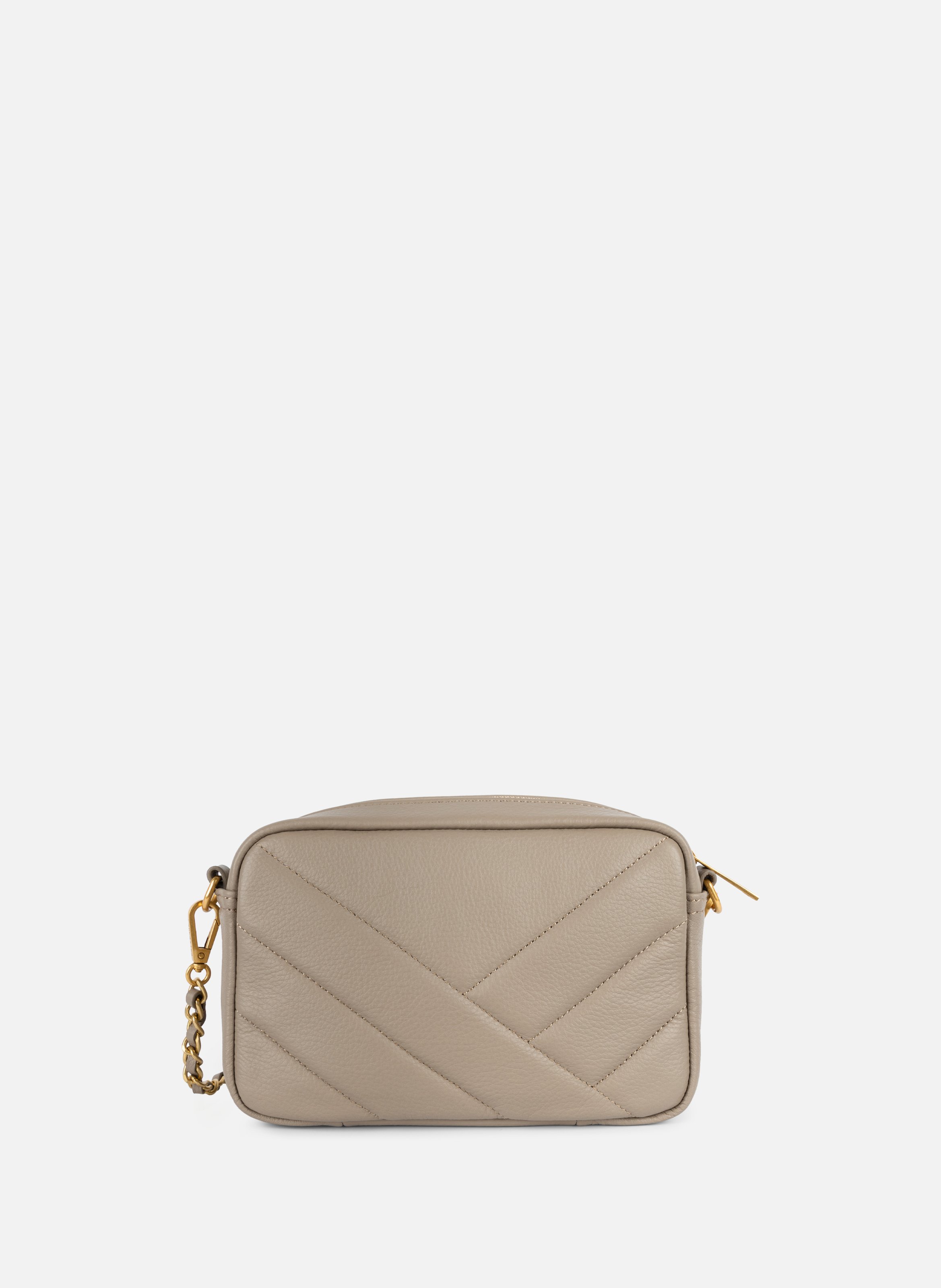 Crossbody bag - Soft Matelassé LANCASTER Grey