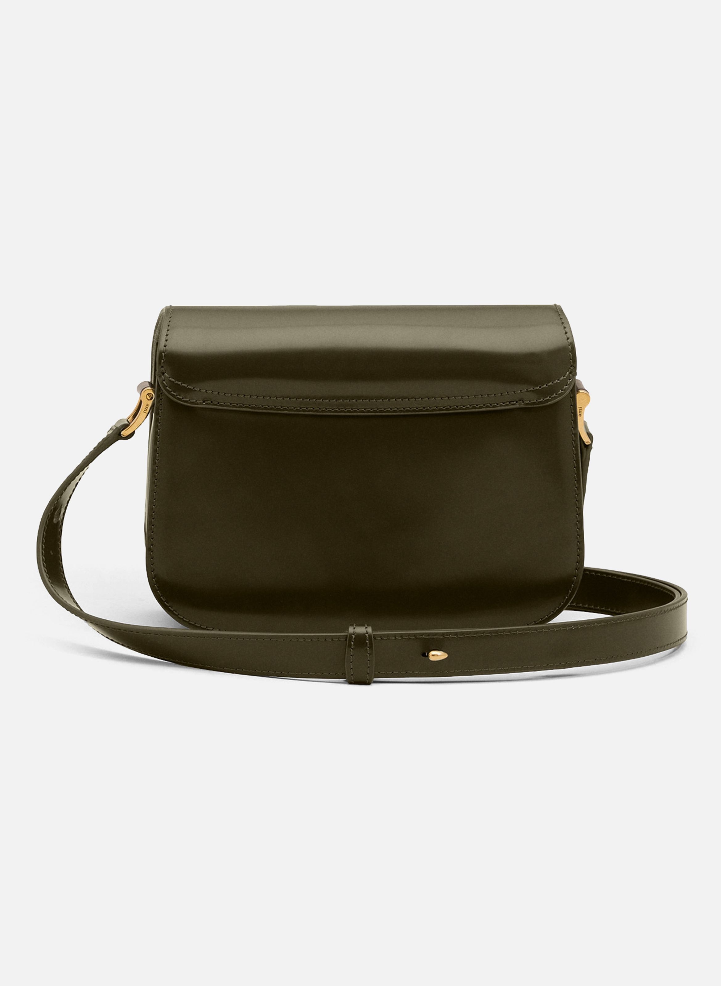 Sac Paris Paris En Cuir Glacé unisexe AMI PARIS Vert