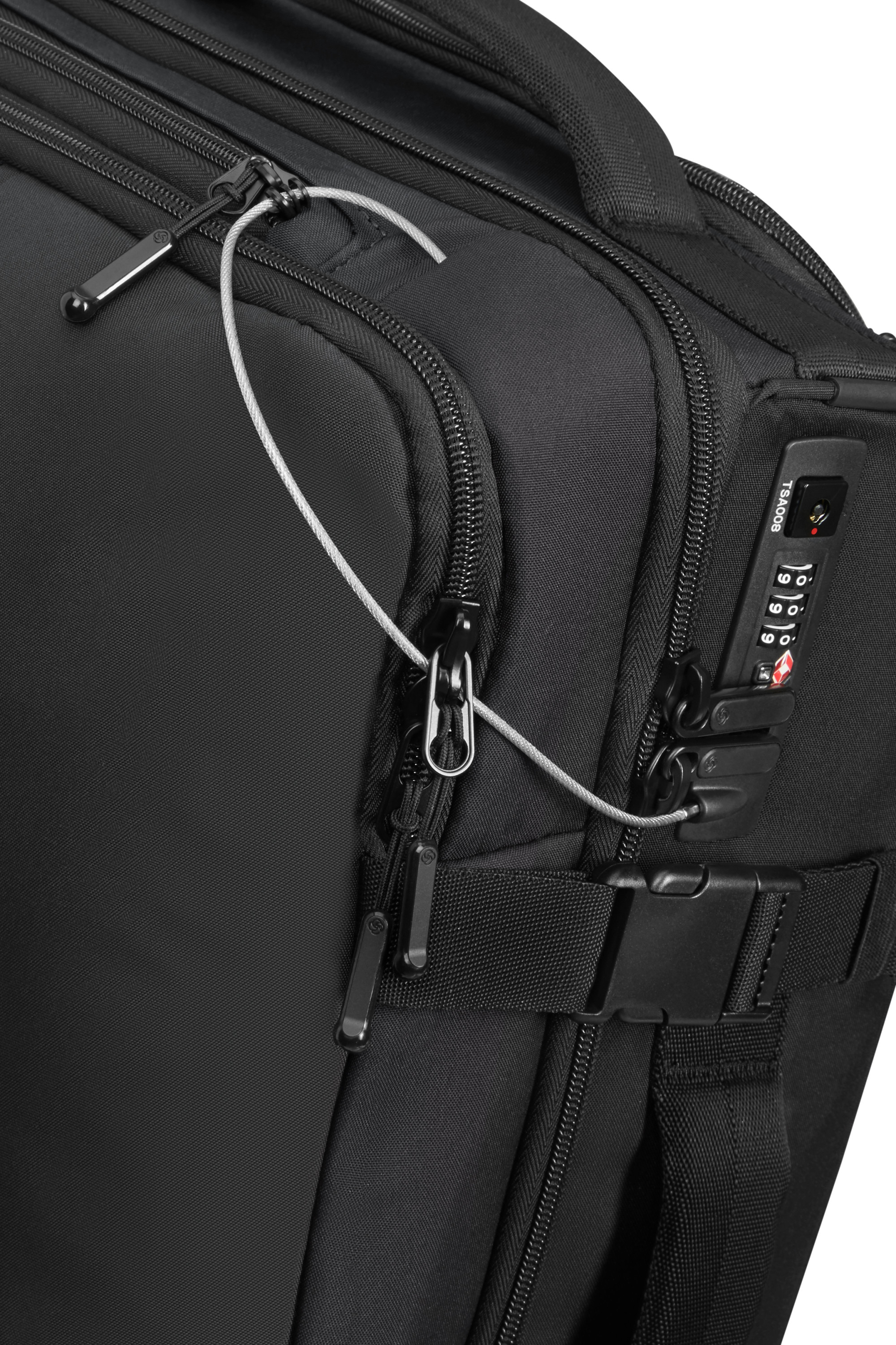 Securipak 2.0 sac de voyage à roues SAMSONITE Noir