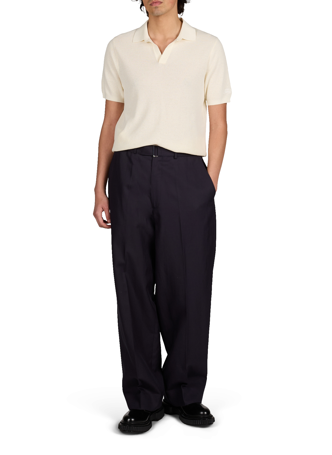 Sloan Mesh Buttonless Cardigan MC2 SAINT BARTH Beige