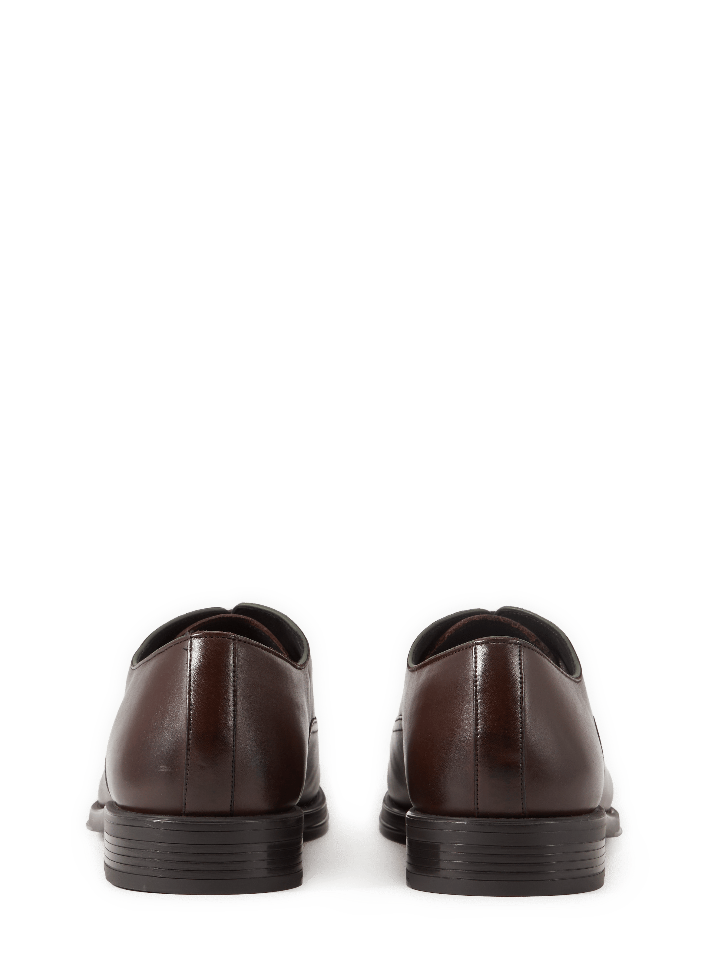 Calfskin leather lace-up loafers PAUL SMITH Brown