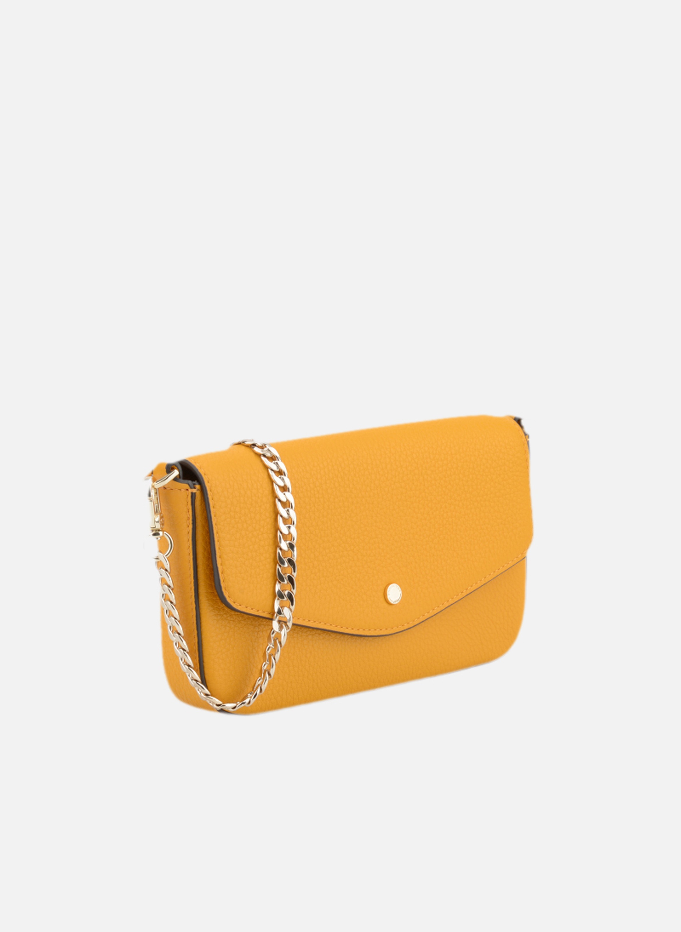 Club | bandoulière de sac en toile coton POURCHET Jaune