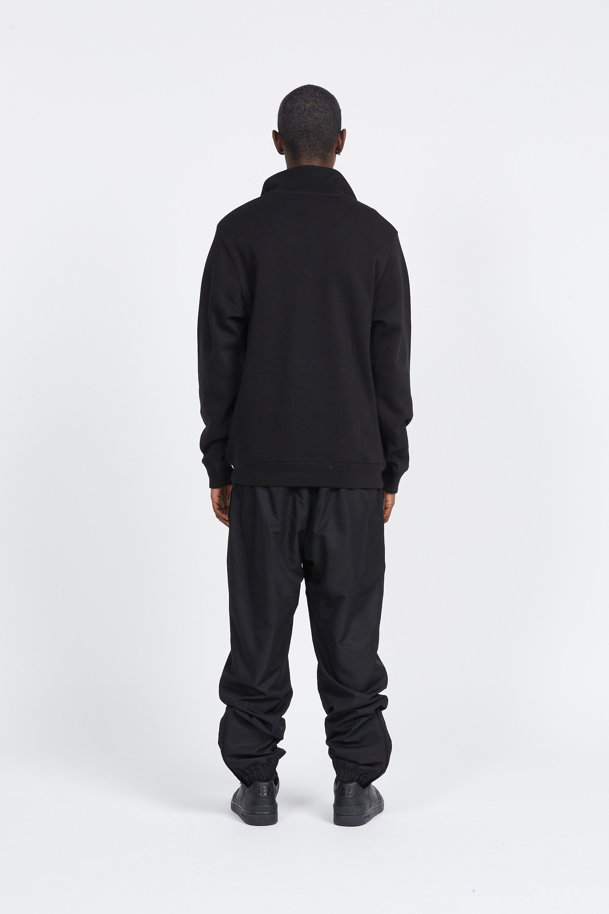 Sweatshirt zippé core 1/4 zip LACOSTE Noir