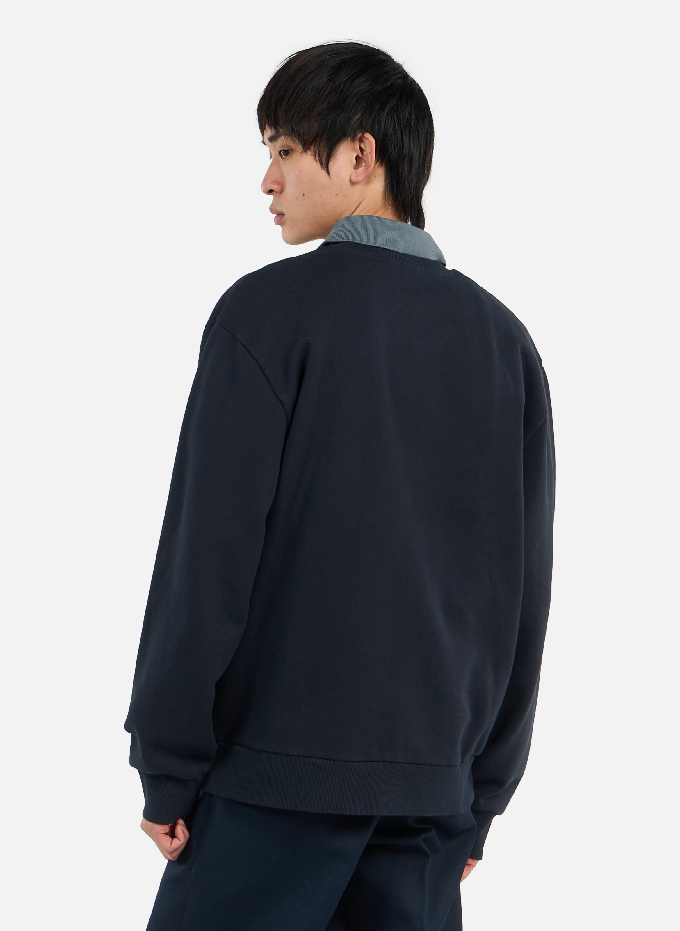 Sweatshirt script embroidery sweat CARHARTT WIP Bleu