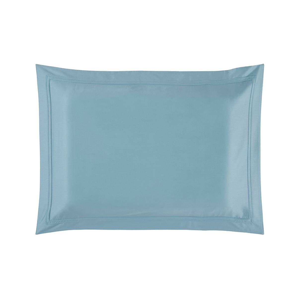 Taie d'oreiller en satin, triomphe BleuYVES DELORME