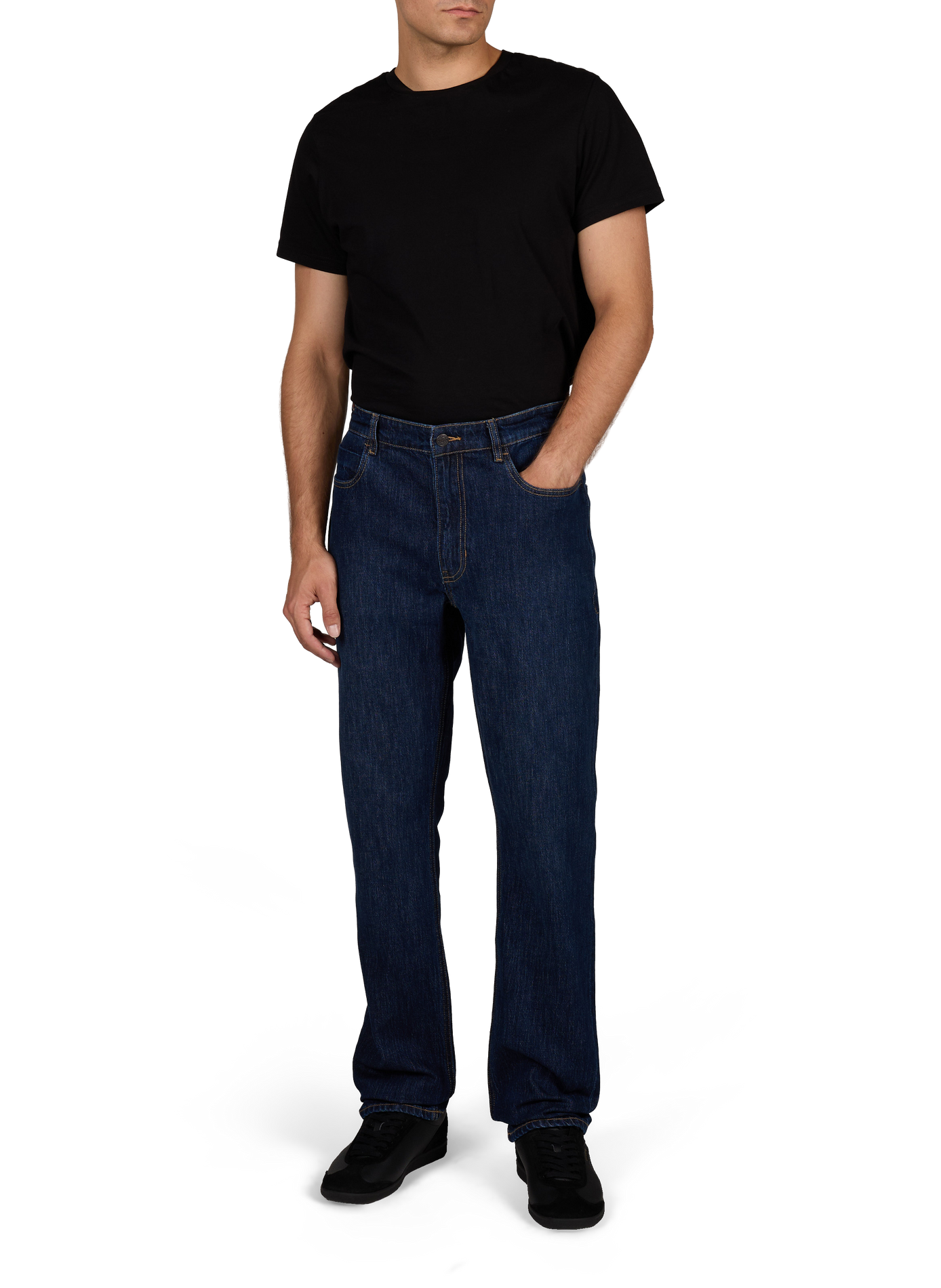 Straight leg Jupiter cotton jeans NOTIFY Blue