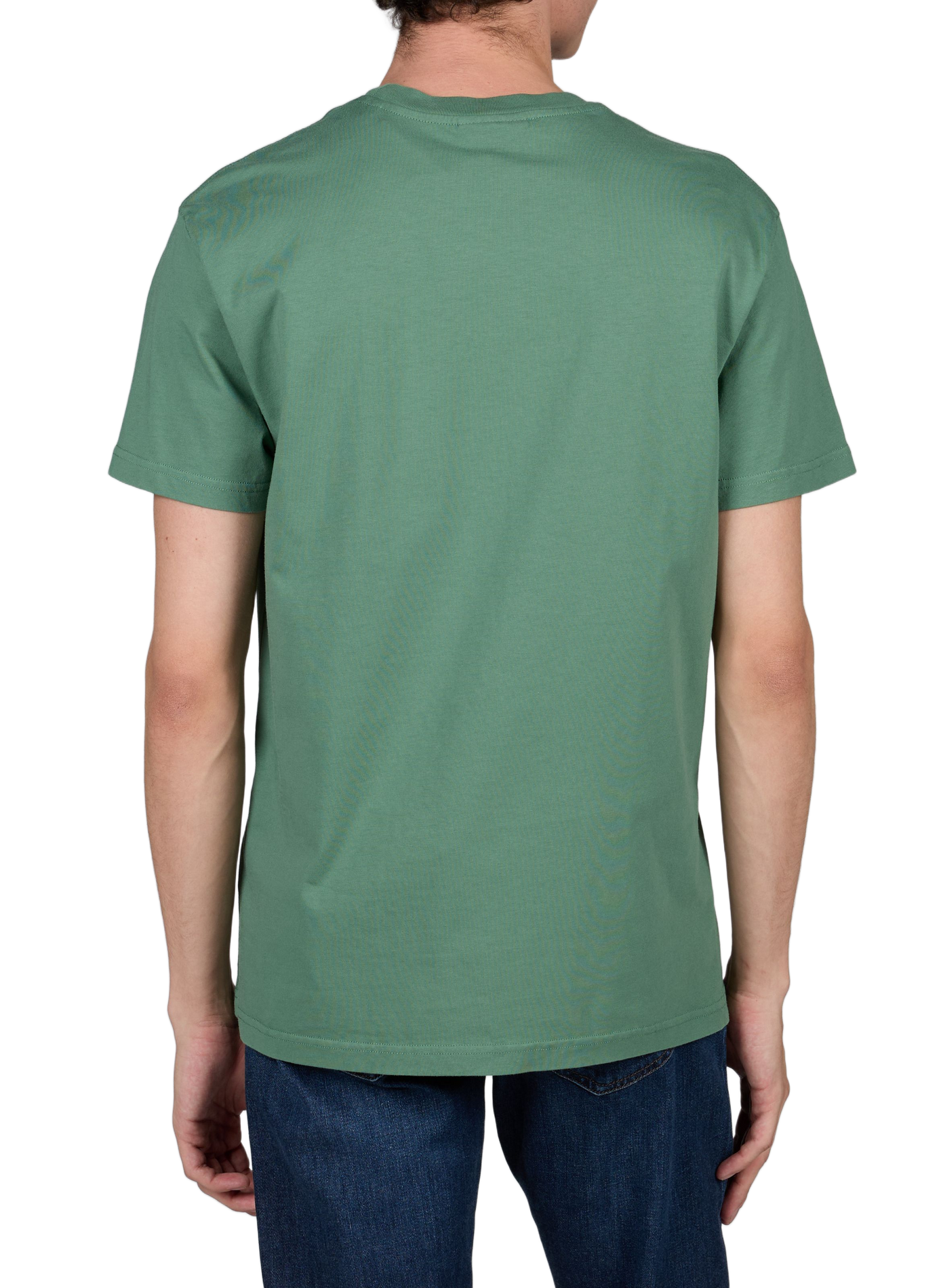 T-shirt Popincourt "J'te Love" en coton MAISON LABICHE Vert