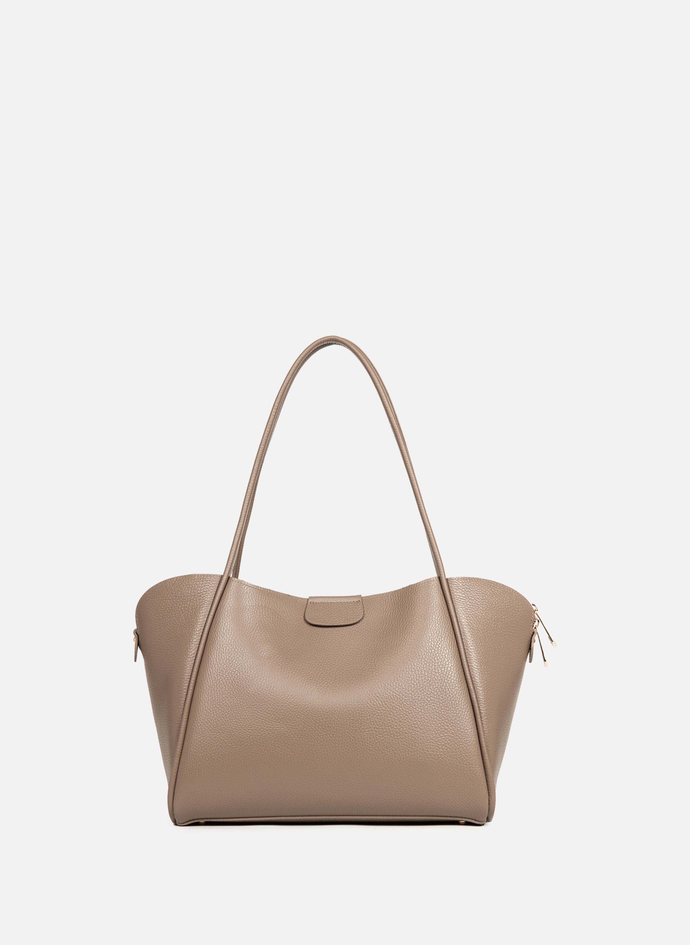 Très grand sac cabas épaule - ida double | Marron LANCASTER Femme