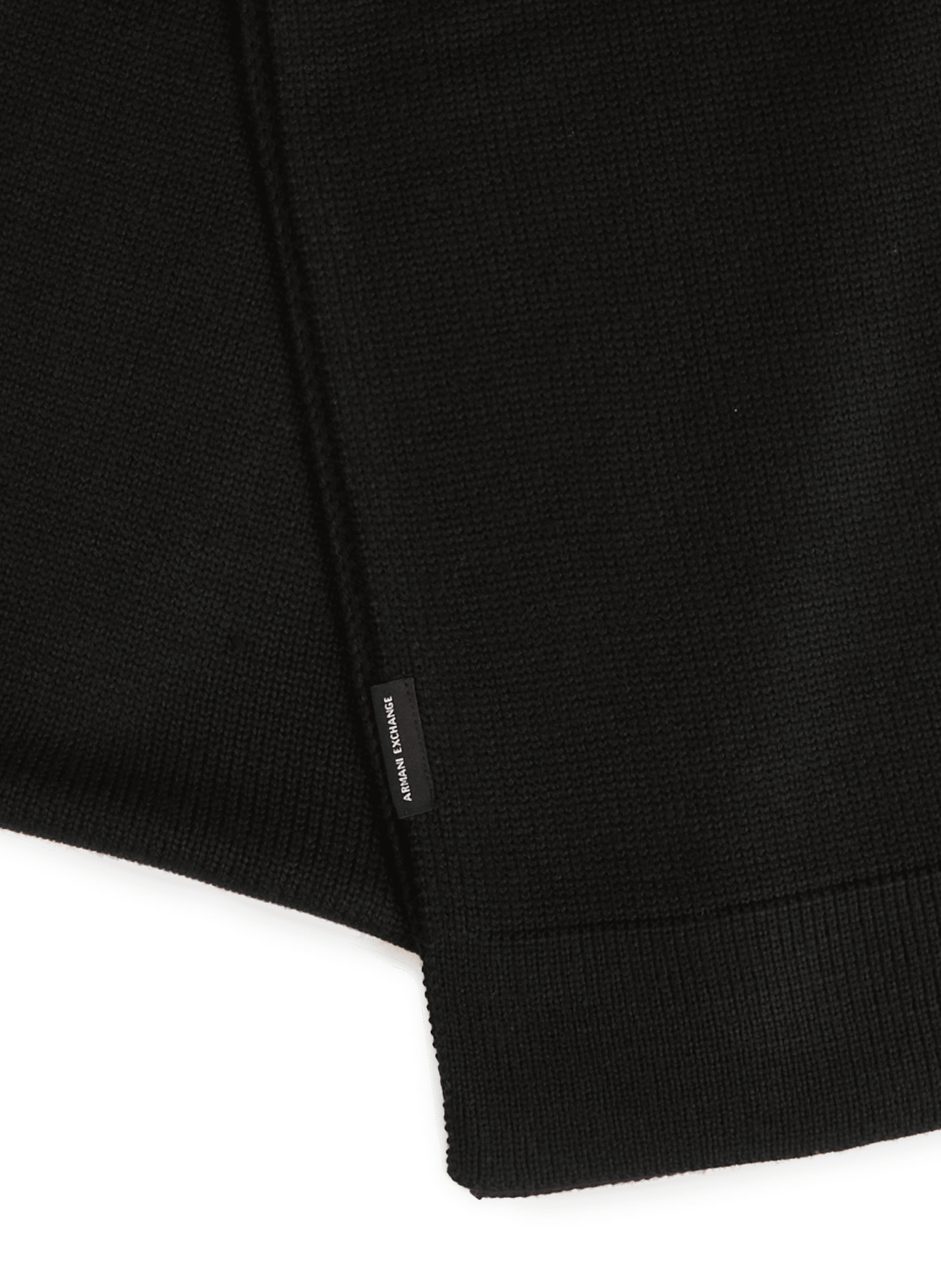 Wool-blend scarf ARMANI EXCHANGE Black