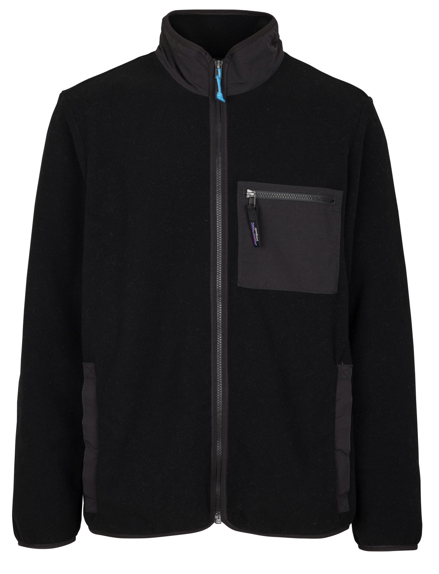 Veste polaire zippée col montant m's synch PATAGONIA Noir