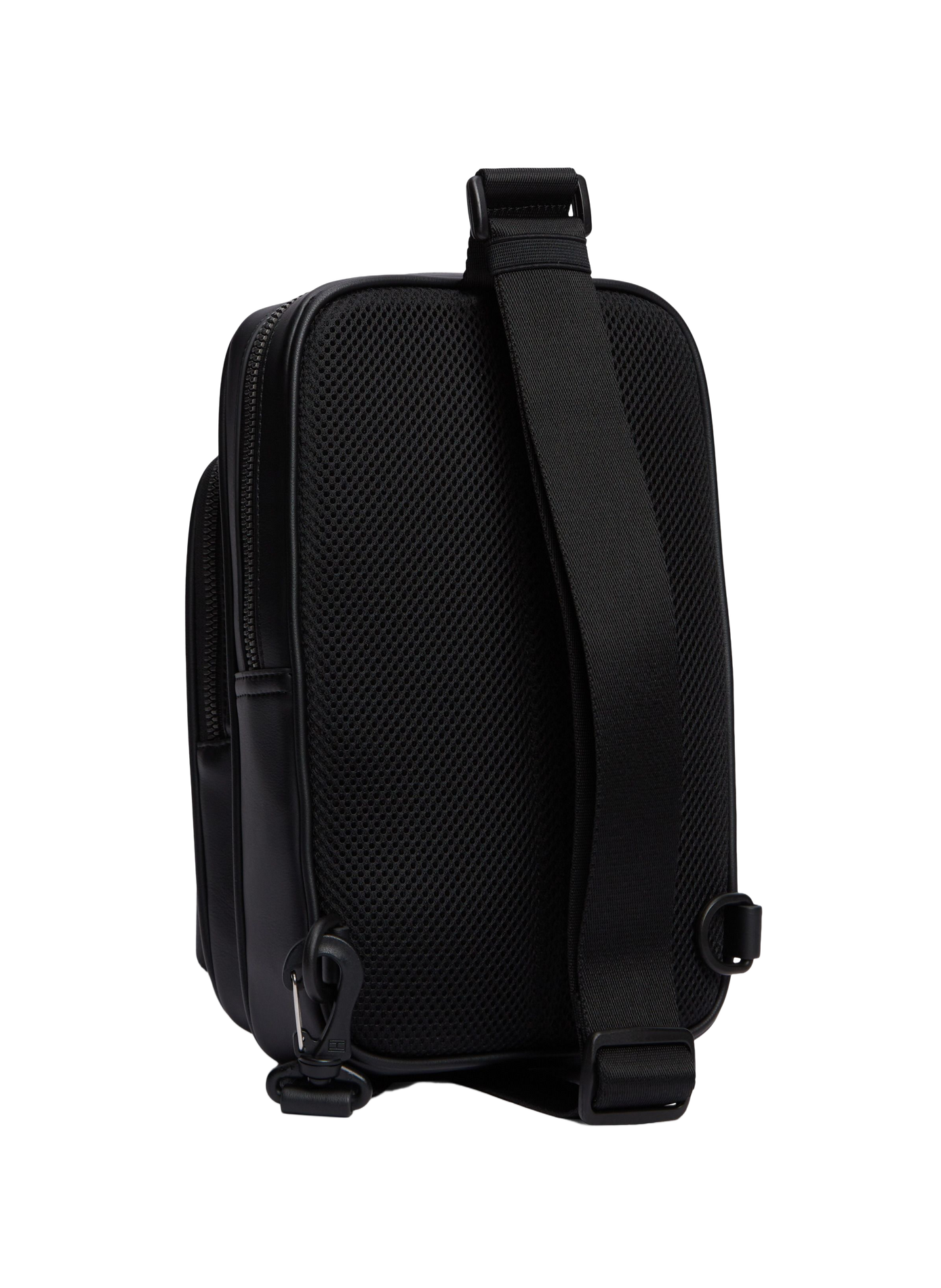 Plain adjustable zip bag TOMMY HILFIGER Black