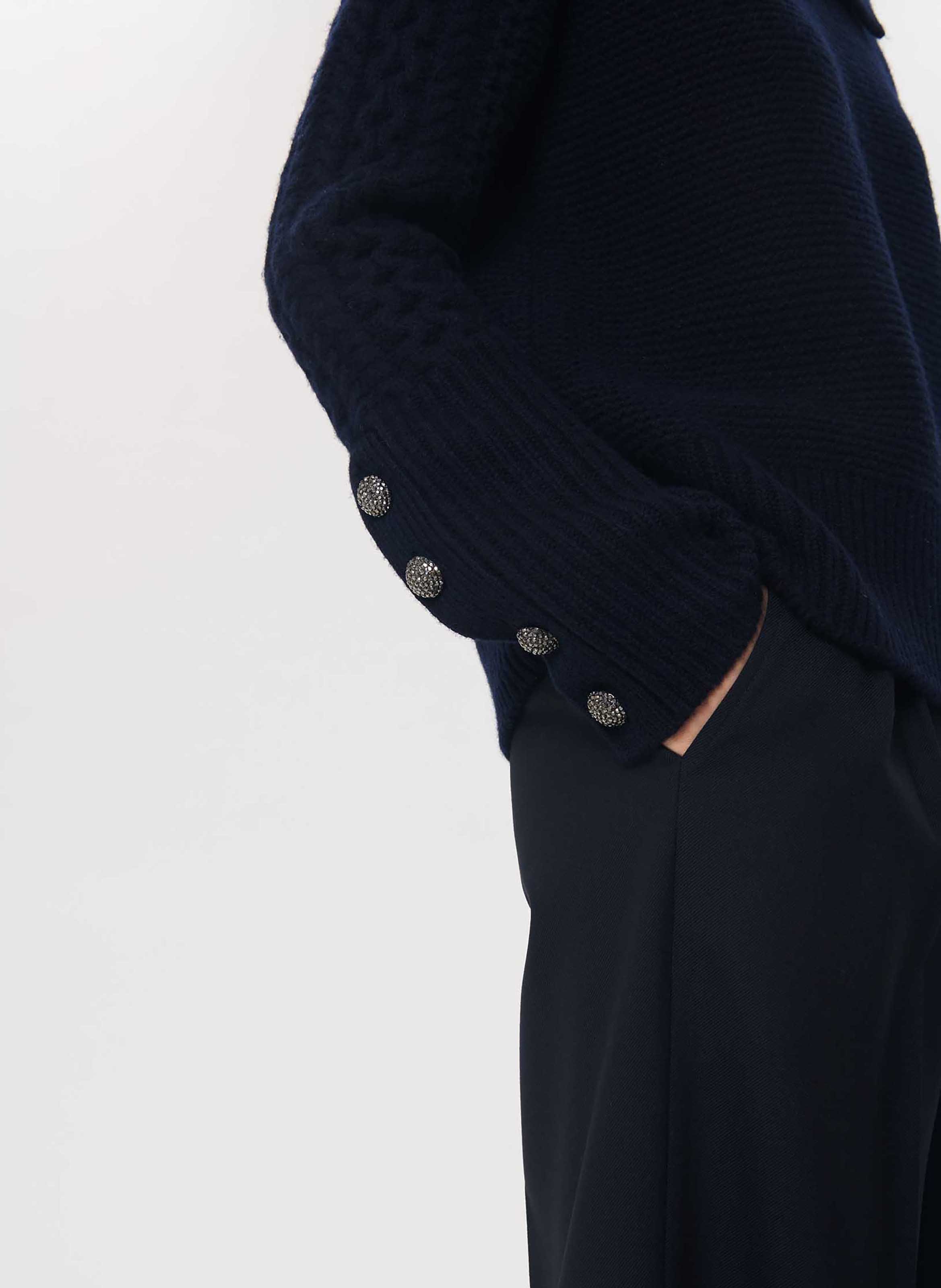 Pull pilou TARA JARMON Bleu