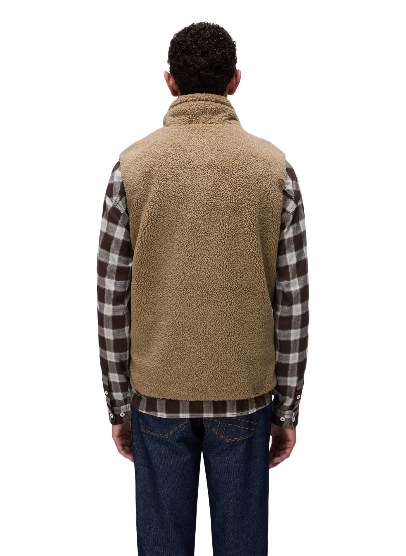 Zip-up sherpa vest NAPAPIJRI Multicolour