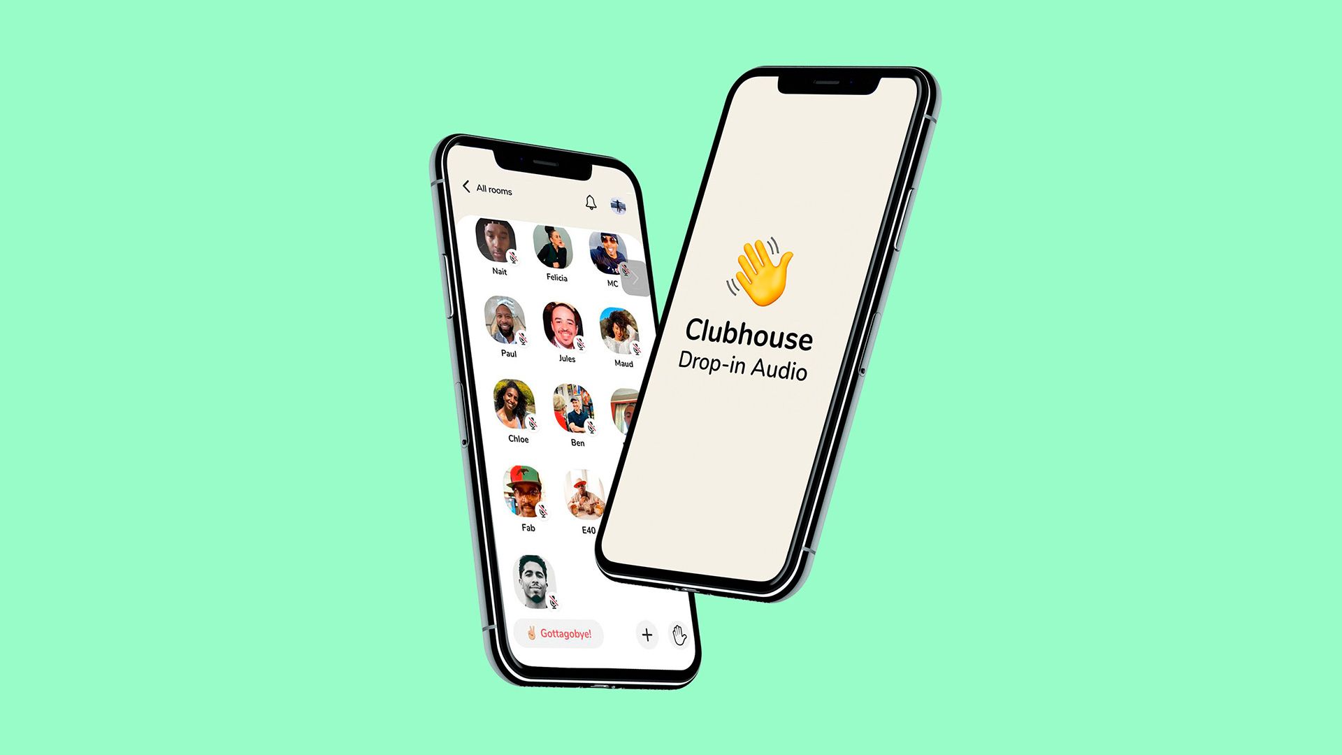 screenshot der Clubhouse-App
