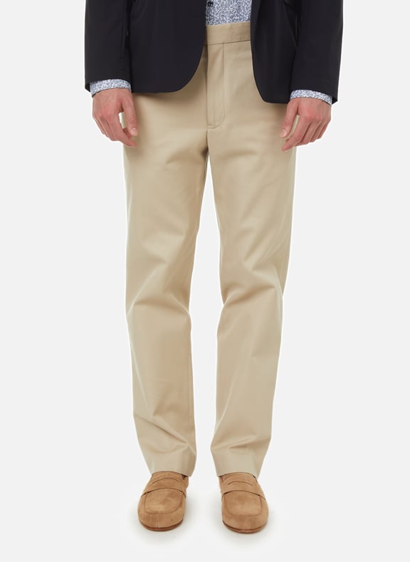 Cotton, silk and cashmere trousers Beige by SAISON 1865 SAISON 1865 Cotton, silk and cashmere trousers Beige