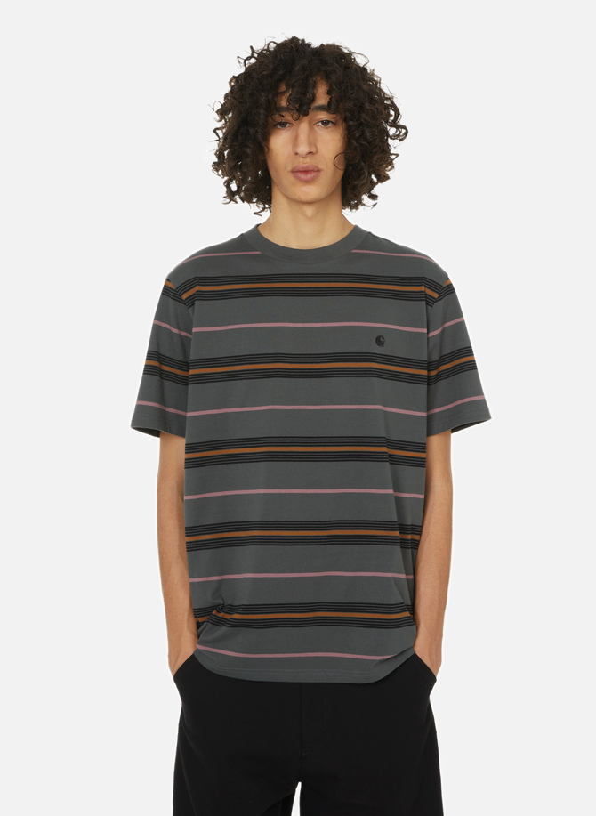 CARHARTT WIP striped cotton T-shirt