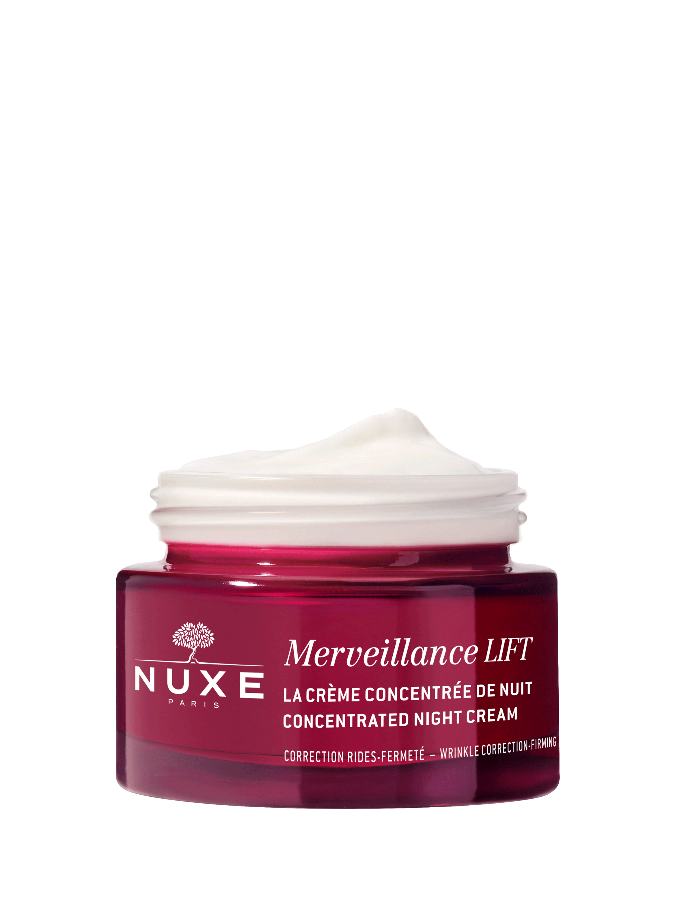 La Crème Concentrée de Nuit, soin visage anti-âge, Merveillance Lift NUXE No color