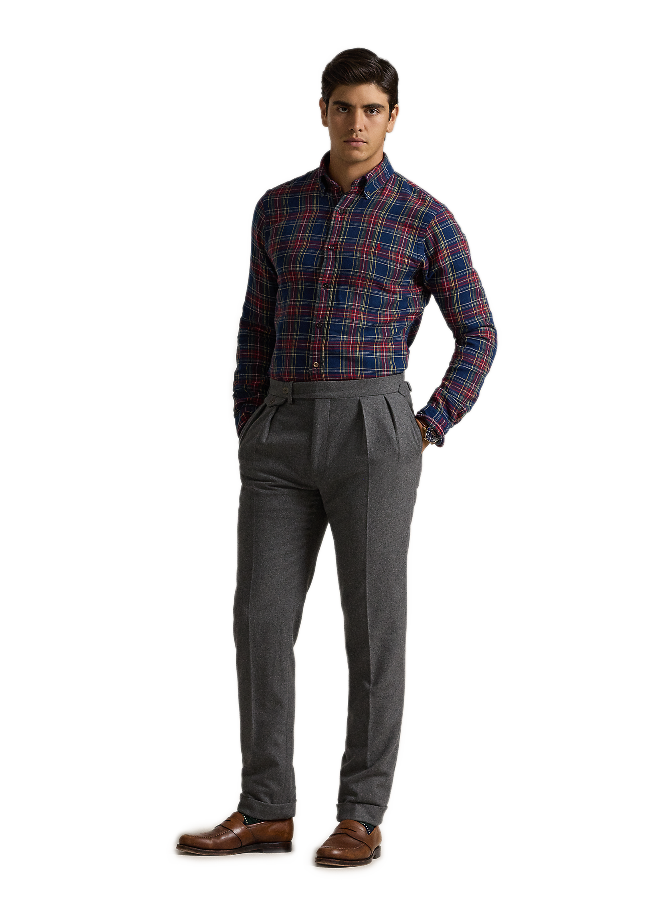 Check cotton Shirt POLO RALPH LAUREN Blue