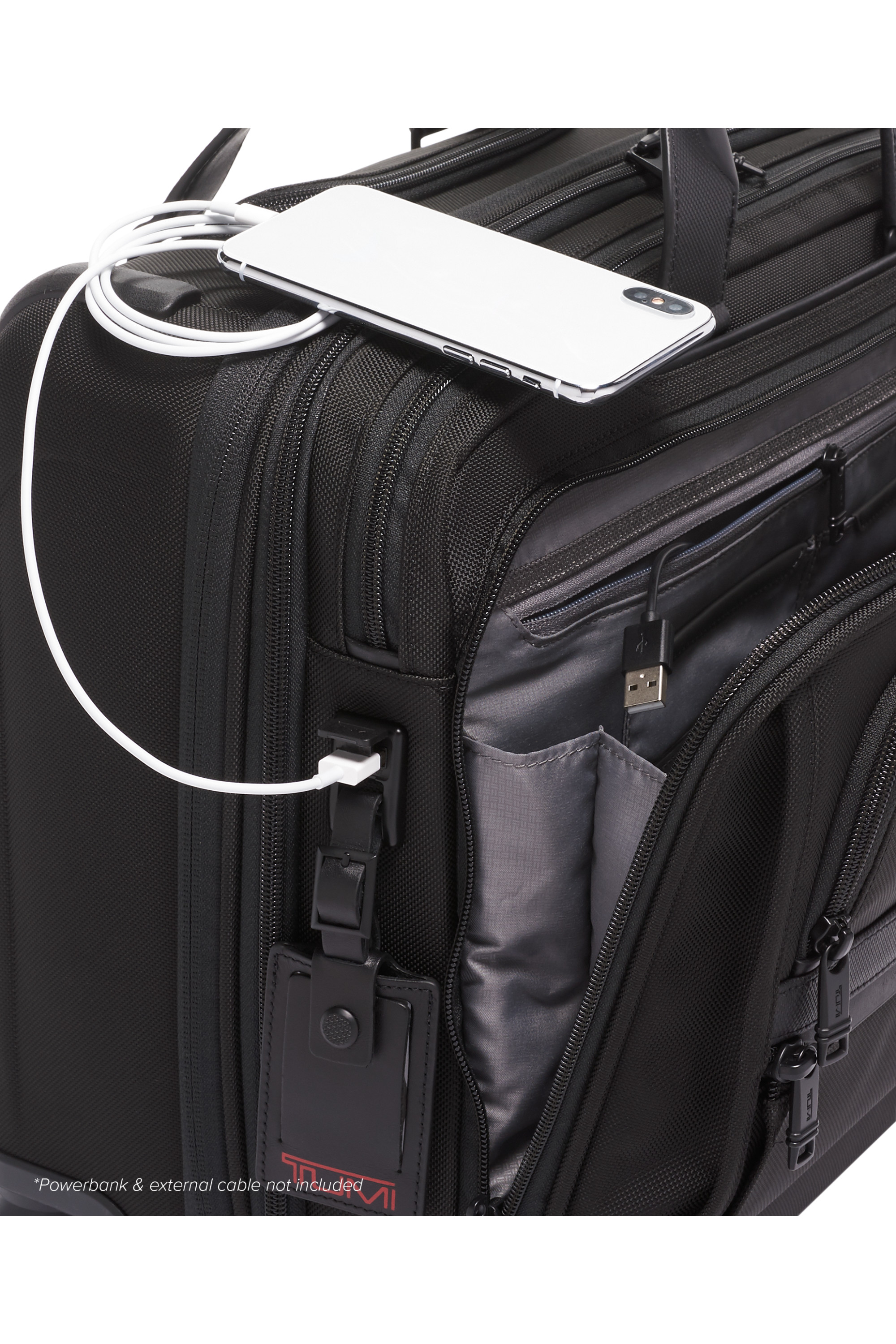 Tumi alpha valise 4 roues taille s TUMI Noir