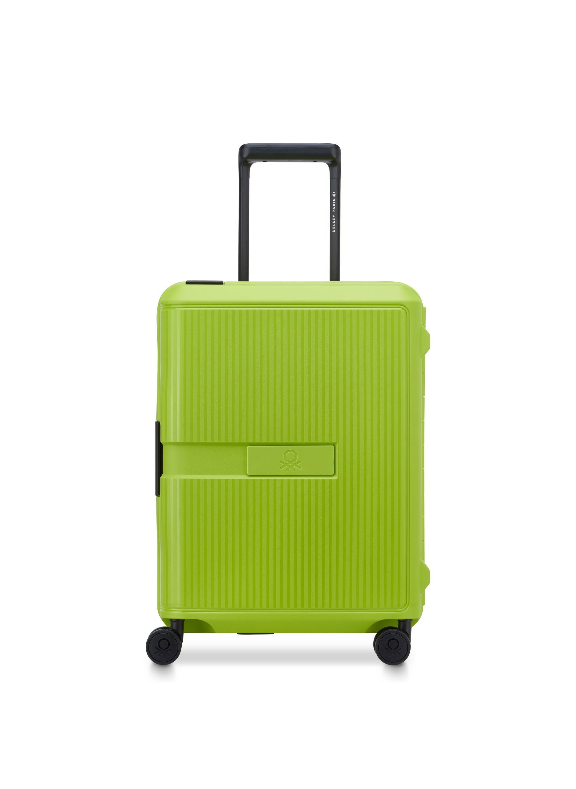 Valise cabine rigide taille s - color block hardside DELSEY PARIS Jaune