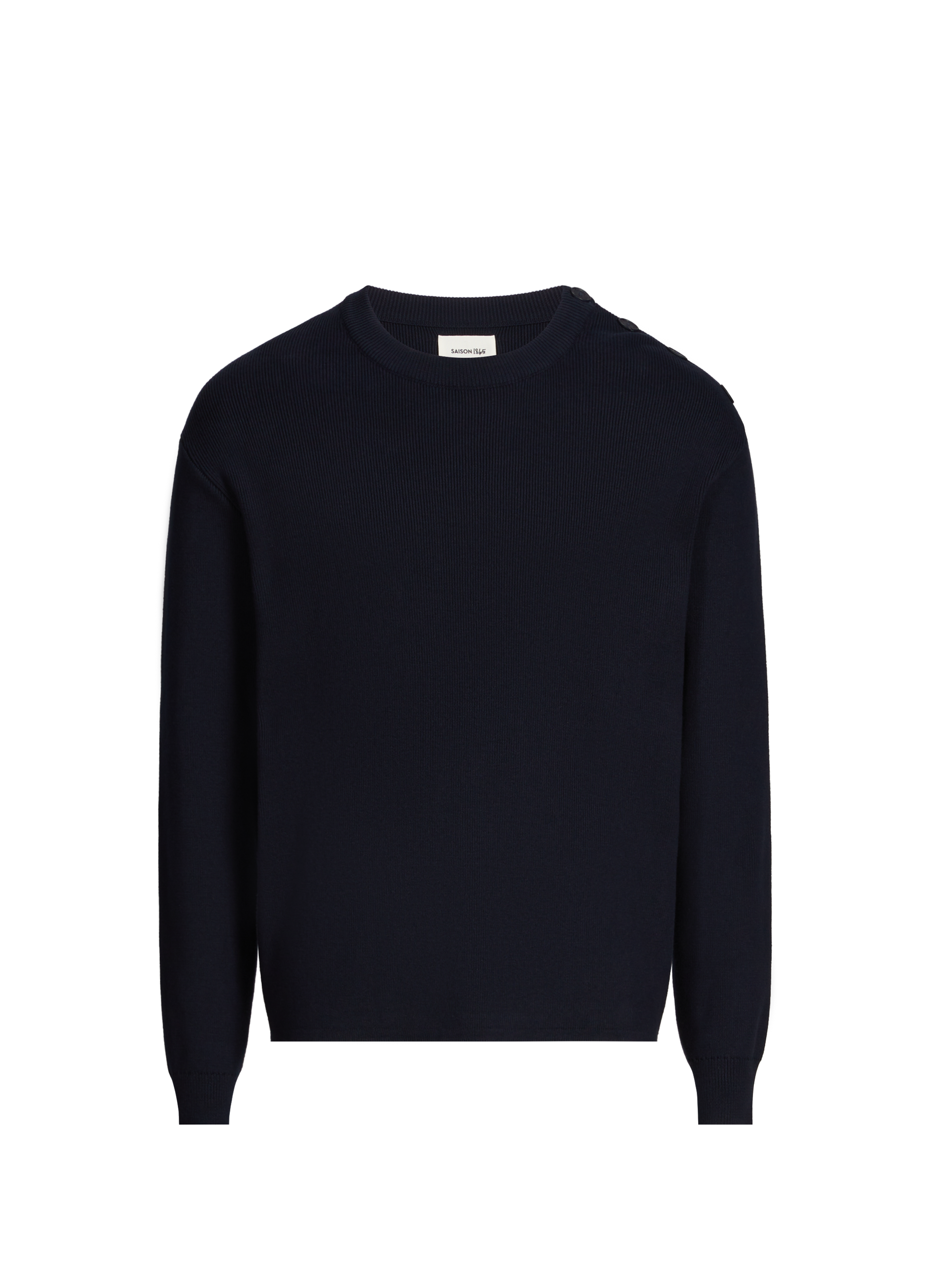 100% cotton sweater SAISON 1865 Blue