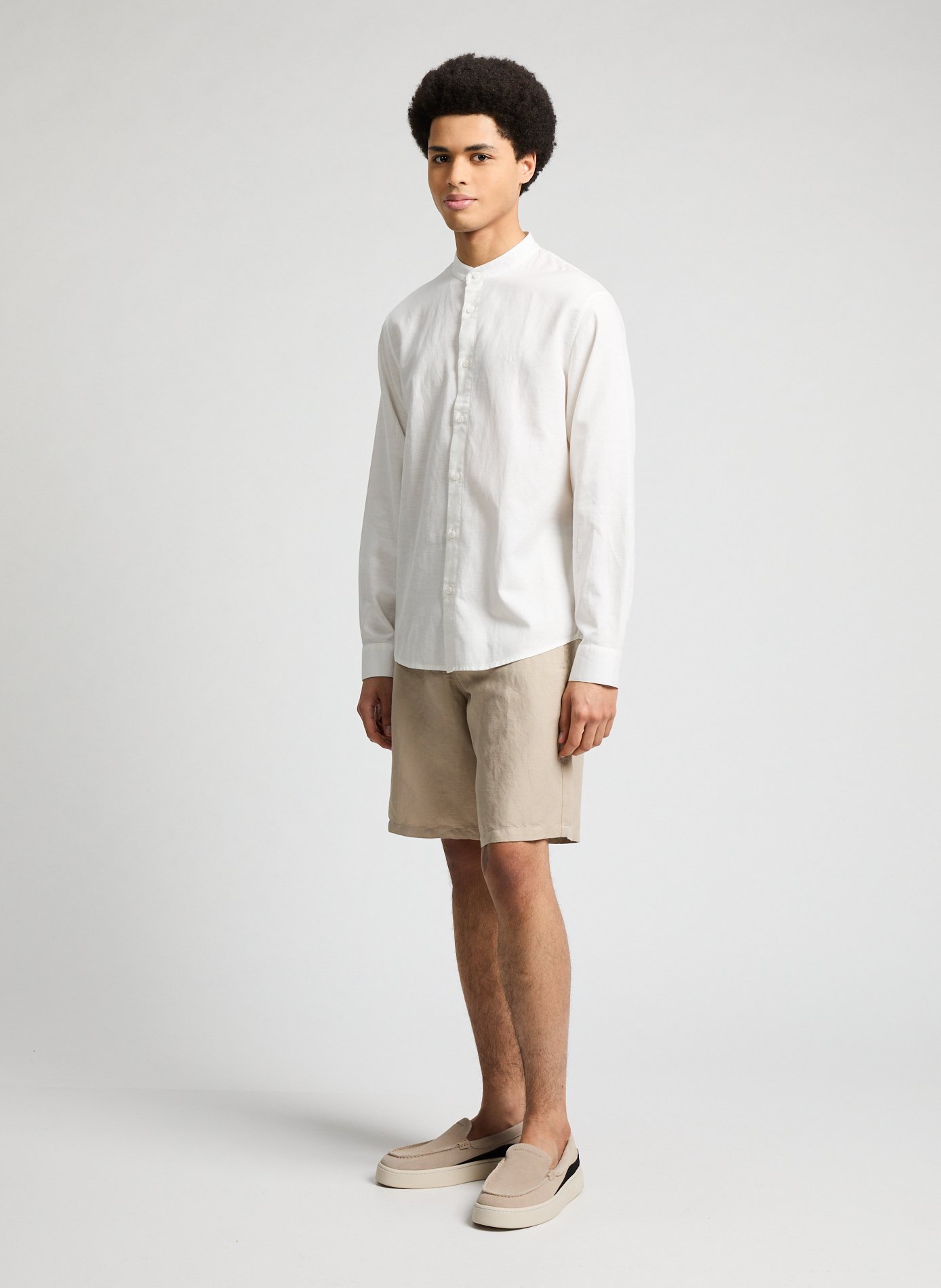 Chemise en coton  ARMANI EXCHANGE Blanc