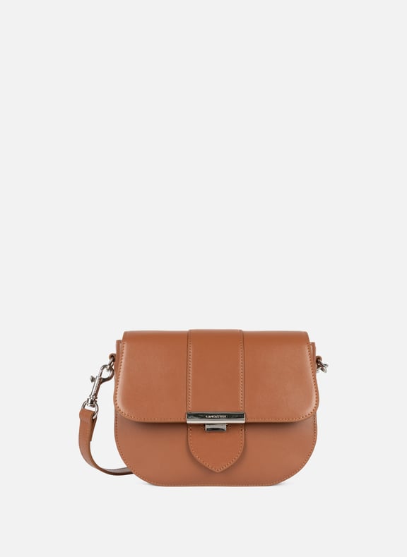 Sac besace - paris ily Marron by LANCASTER LANCASTER Sac besace - paris ily Marron