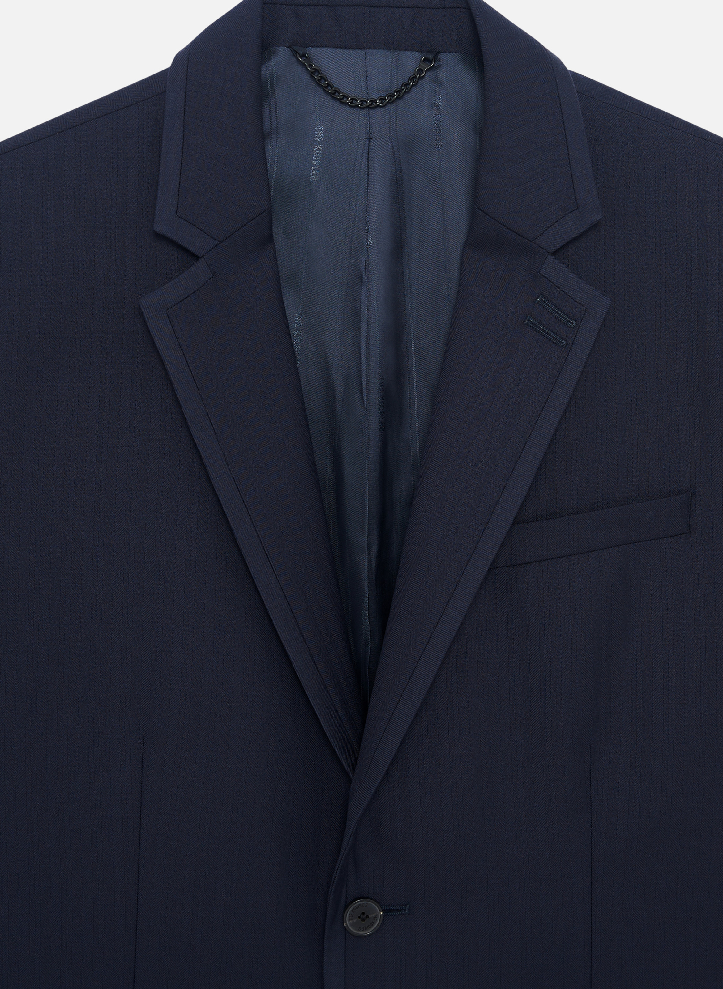 Veste de costume en laine THE KOOPLES Bleu