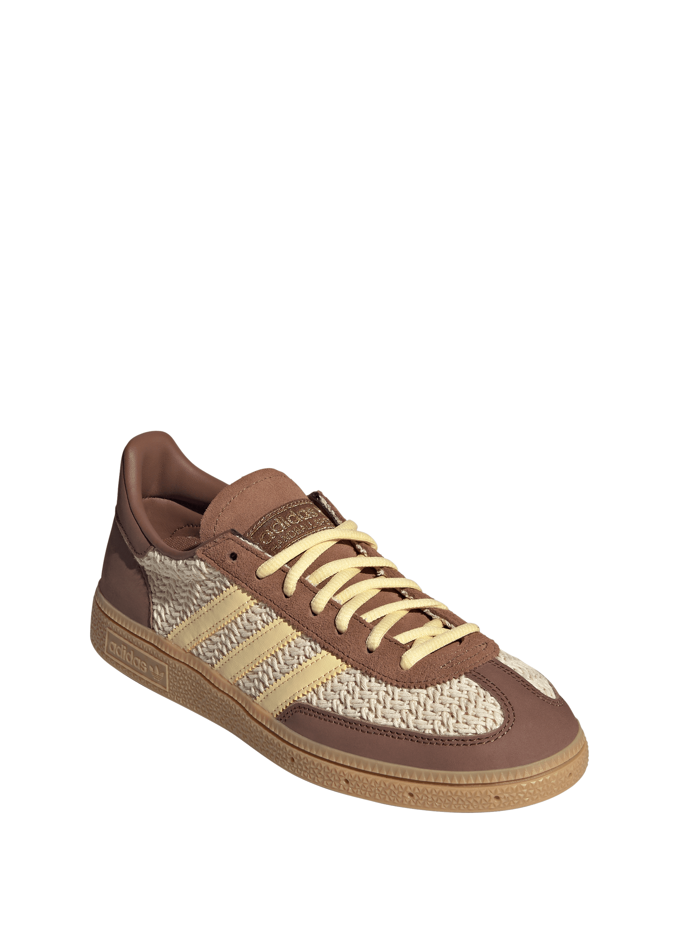 Low-top Handball Spezial sneakers in mixed leather ADIDAS Beige
