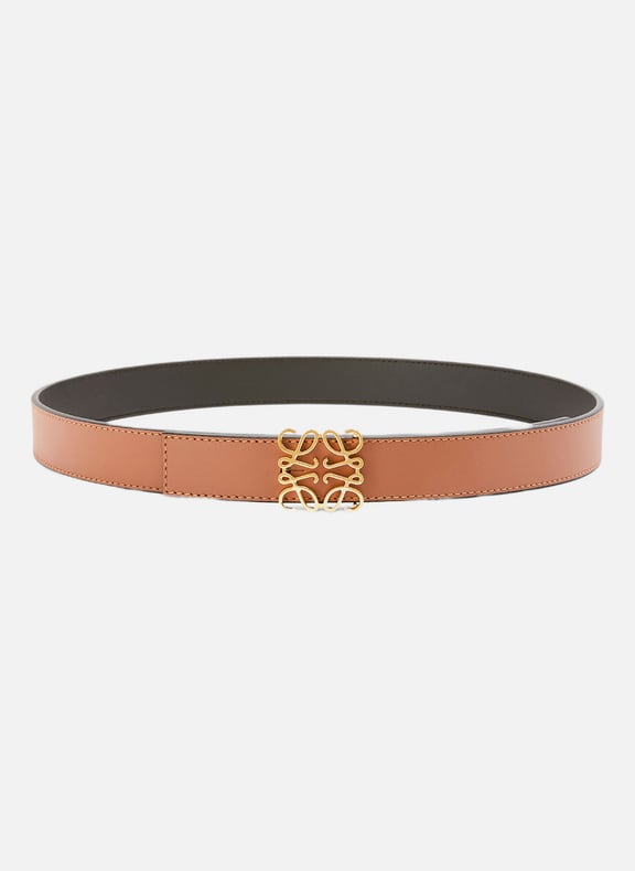Ceinture réversible Anagram en cuir de veau Multicolore by LOEWE LOEWE Ceinture réversible Anagram en cuir de veau Multicolore