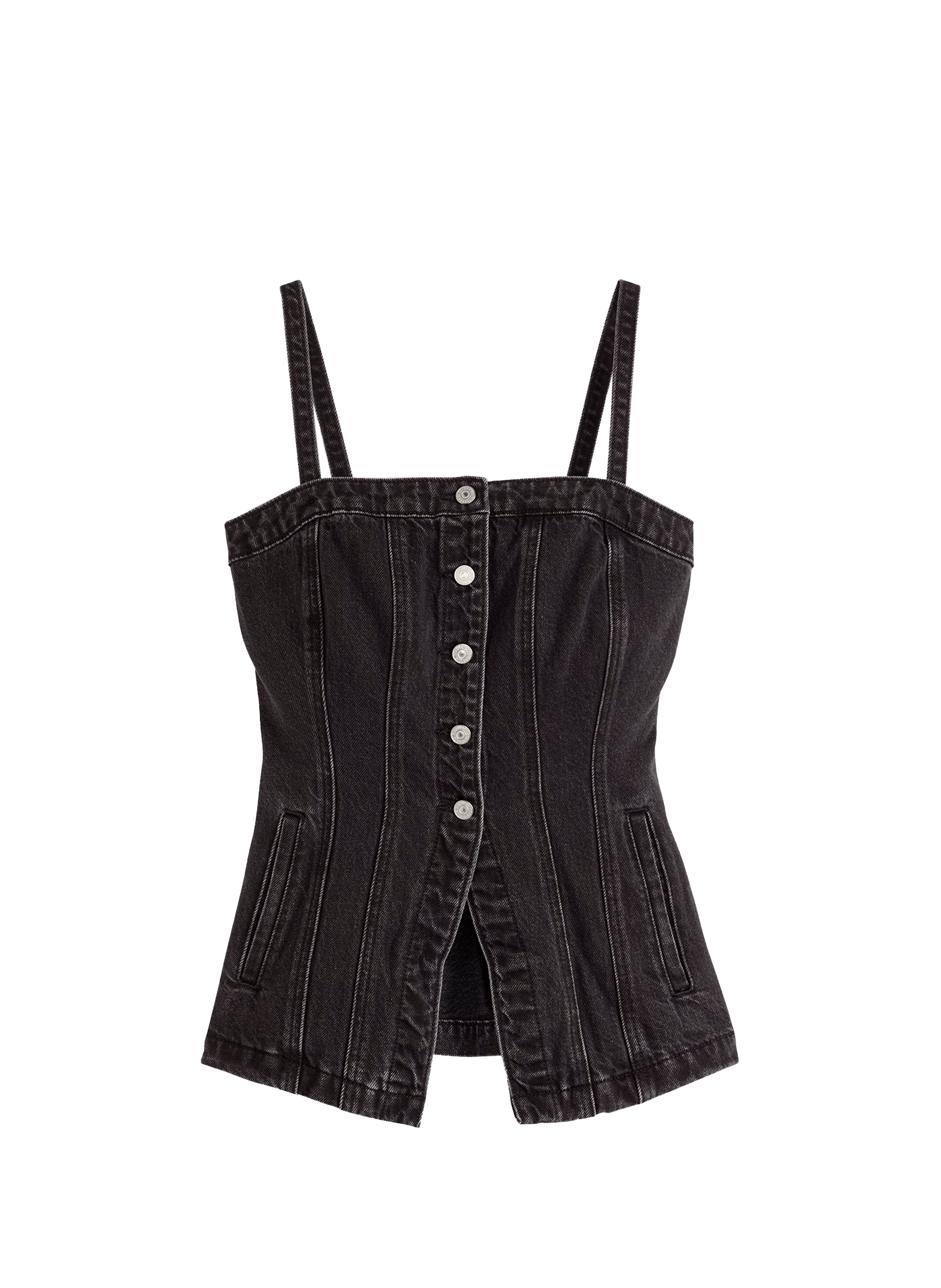 Bustier Tailored en jean LEVI'S Noir