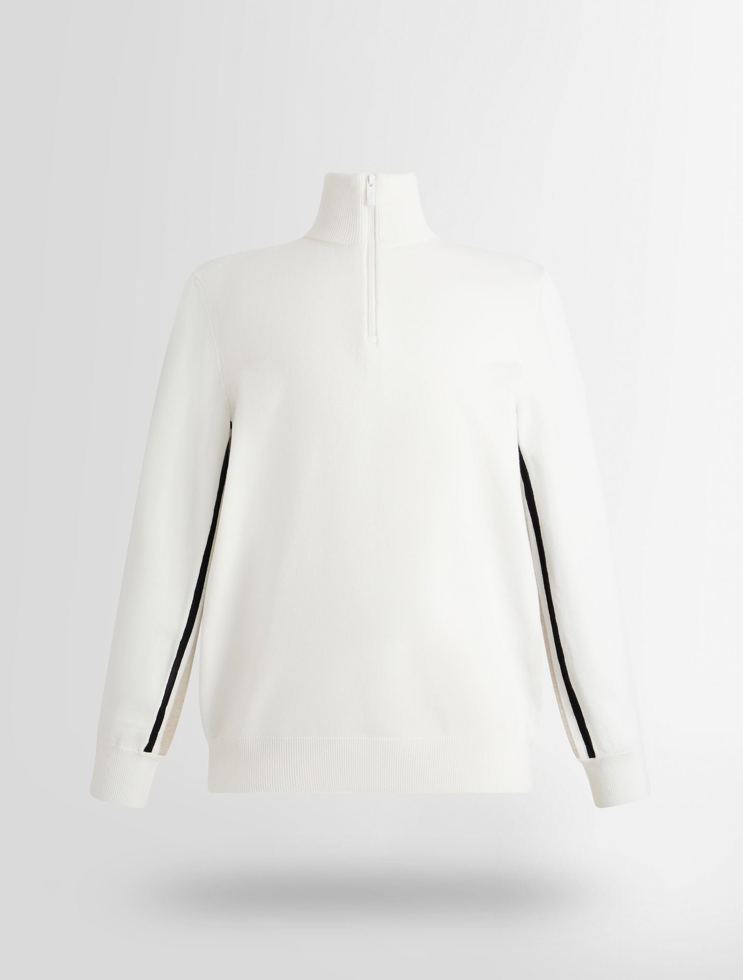 Pull natom col montant coupe regular FUSALP Blanc