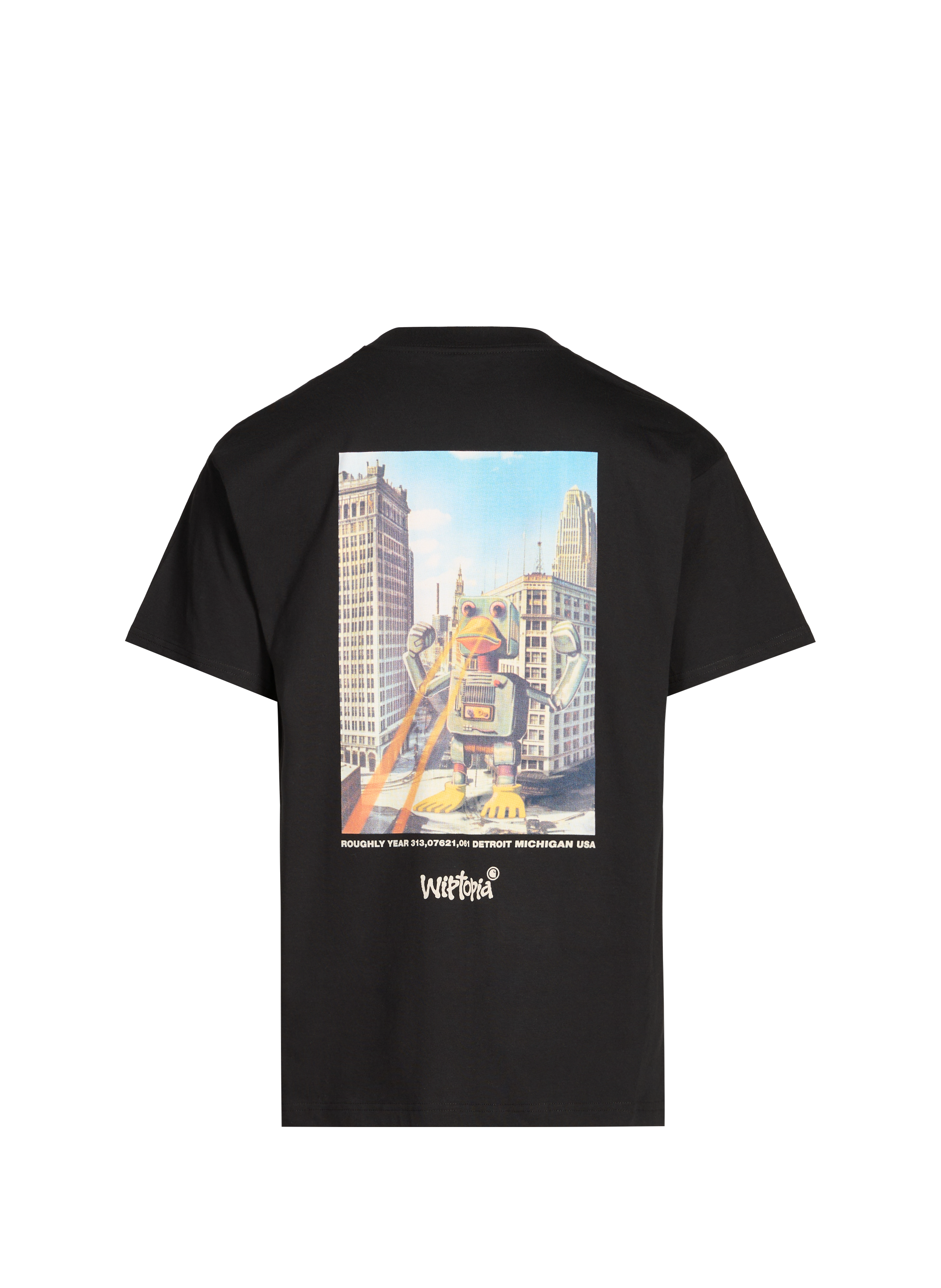 T-shirt en coton Noir