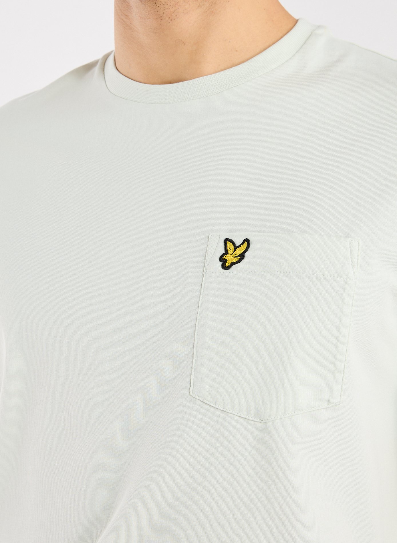 Plain Cotton T-shirt LYLE & SCOTT Beige