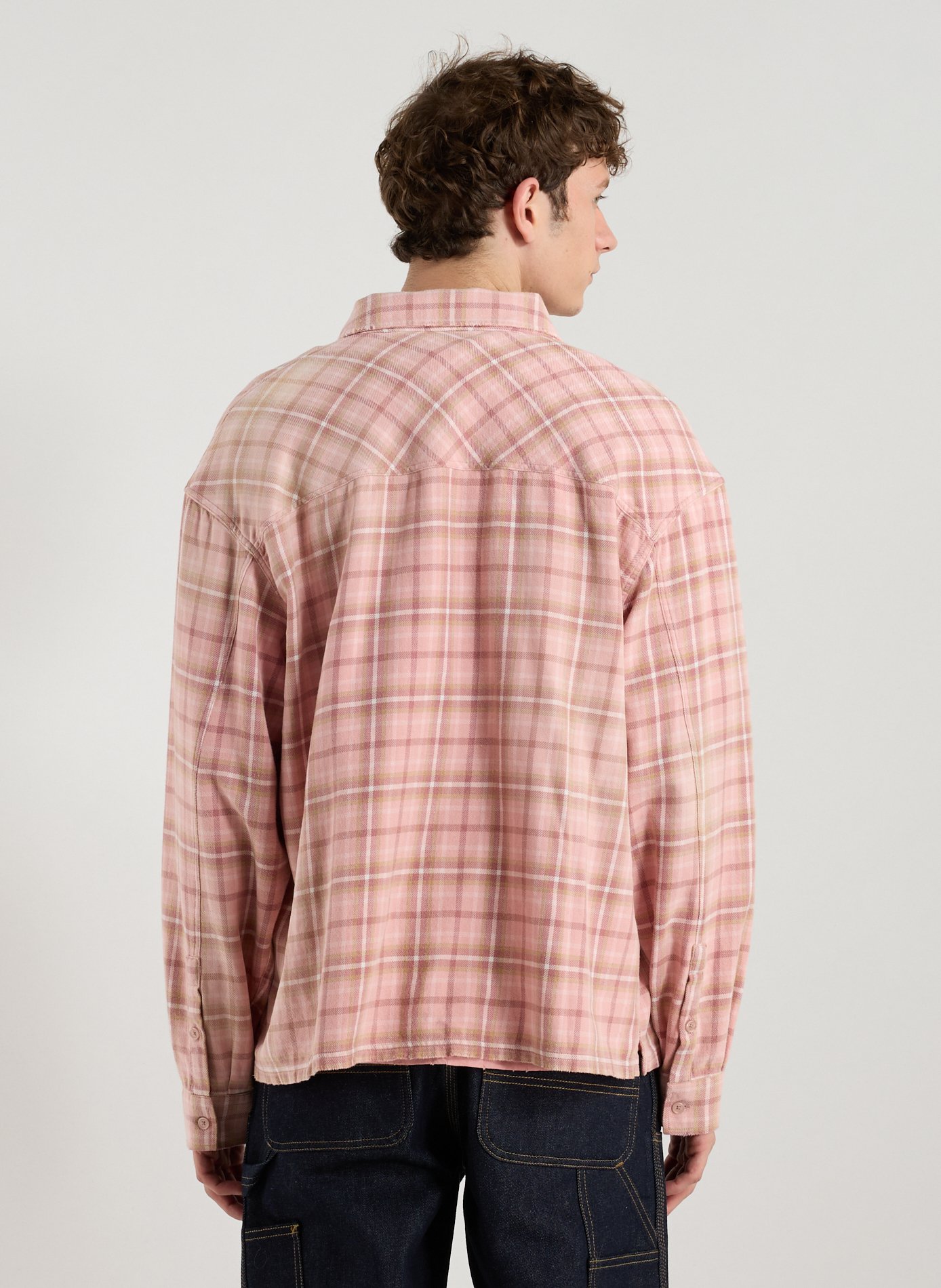 Check cotton Shirt REPRESENT Red