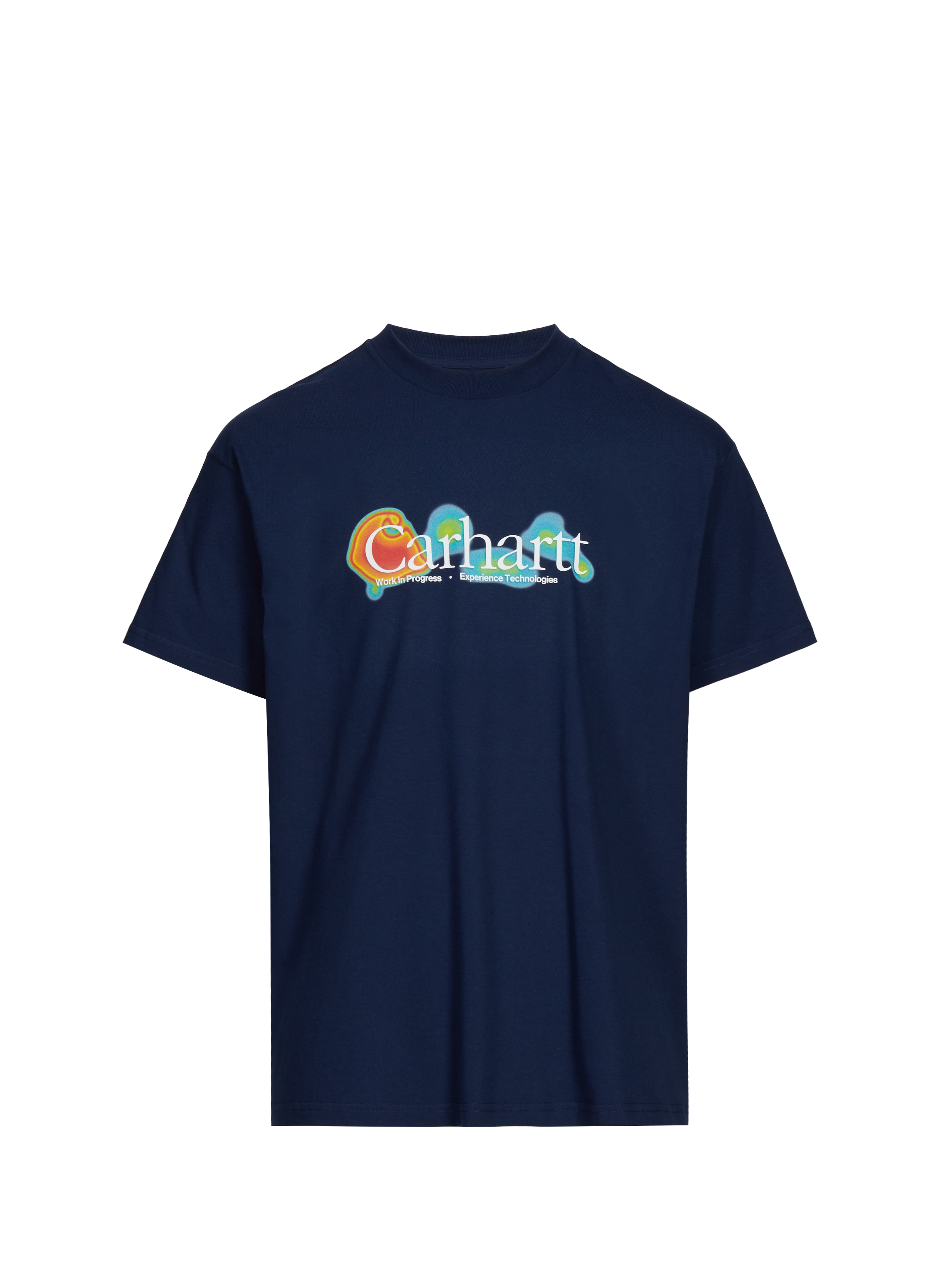 CARHARTT WIP Classic Cotton T-Shirt Blue