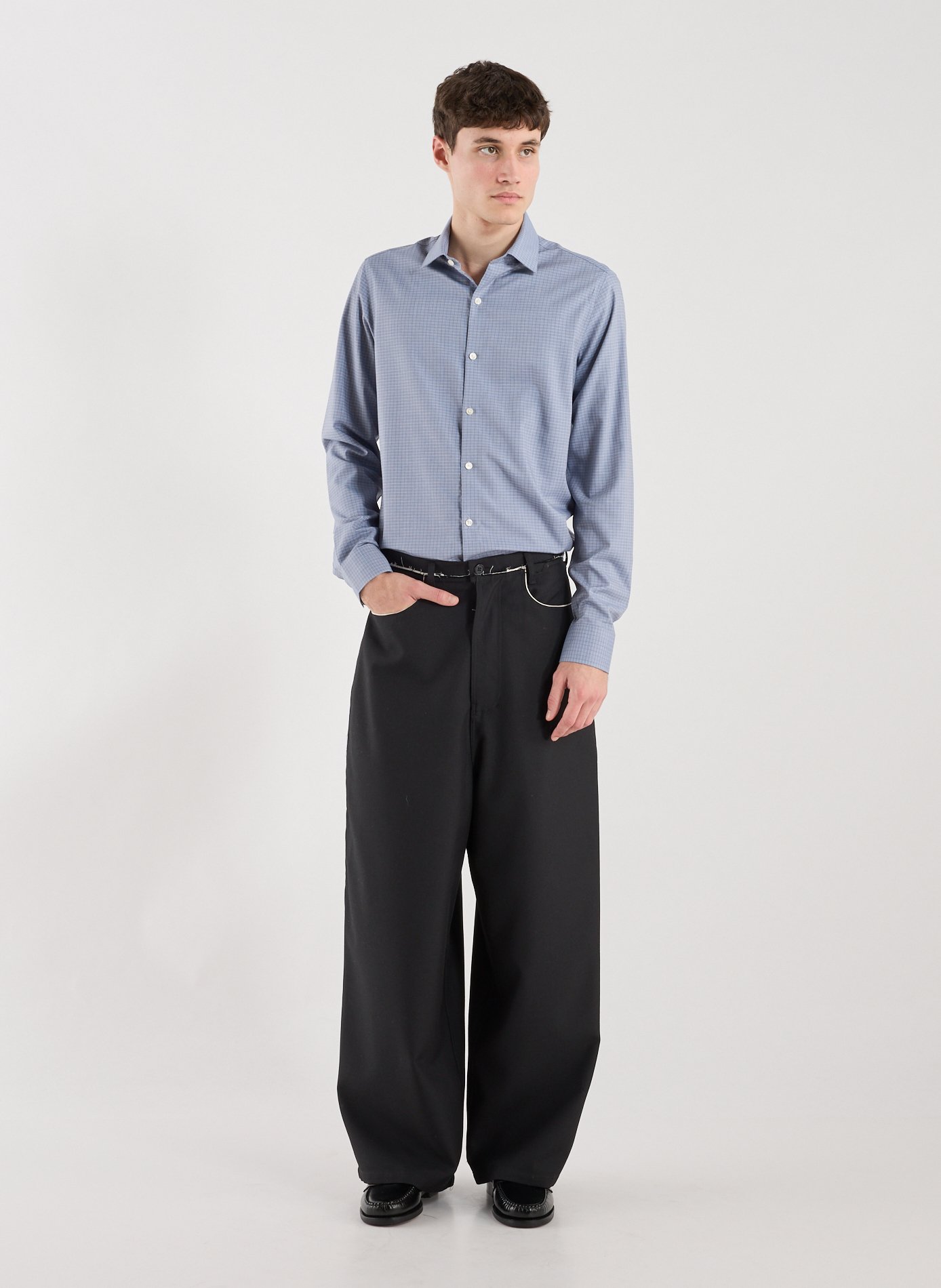 Chemise slim CALVIN KLEIN Bleu