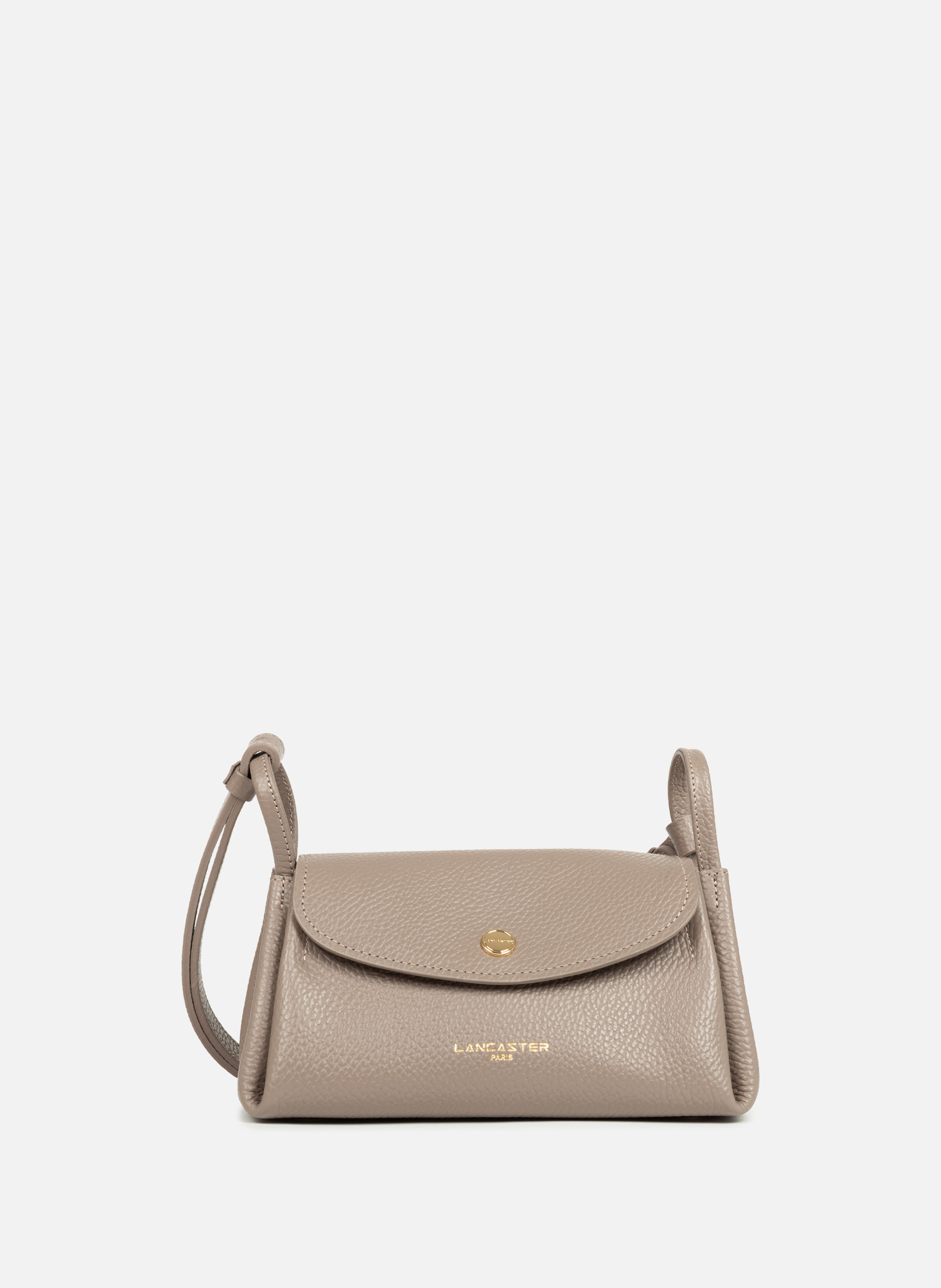 Petit sac trotteur - accordéon double LANCASTER Gris