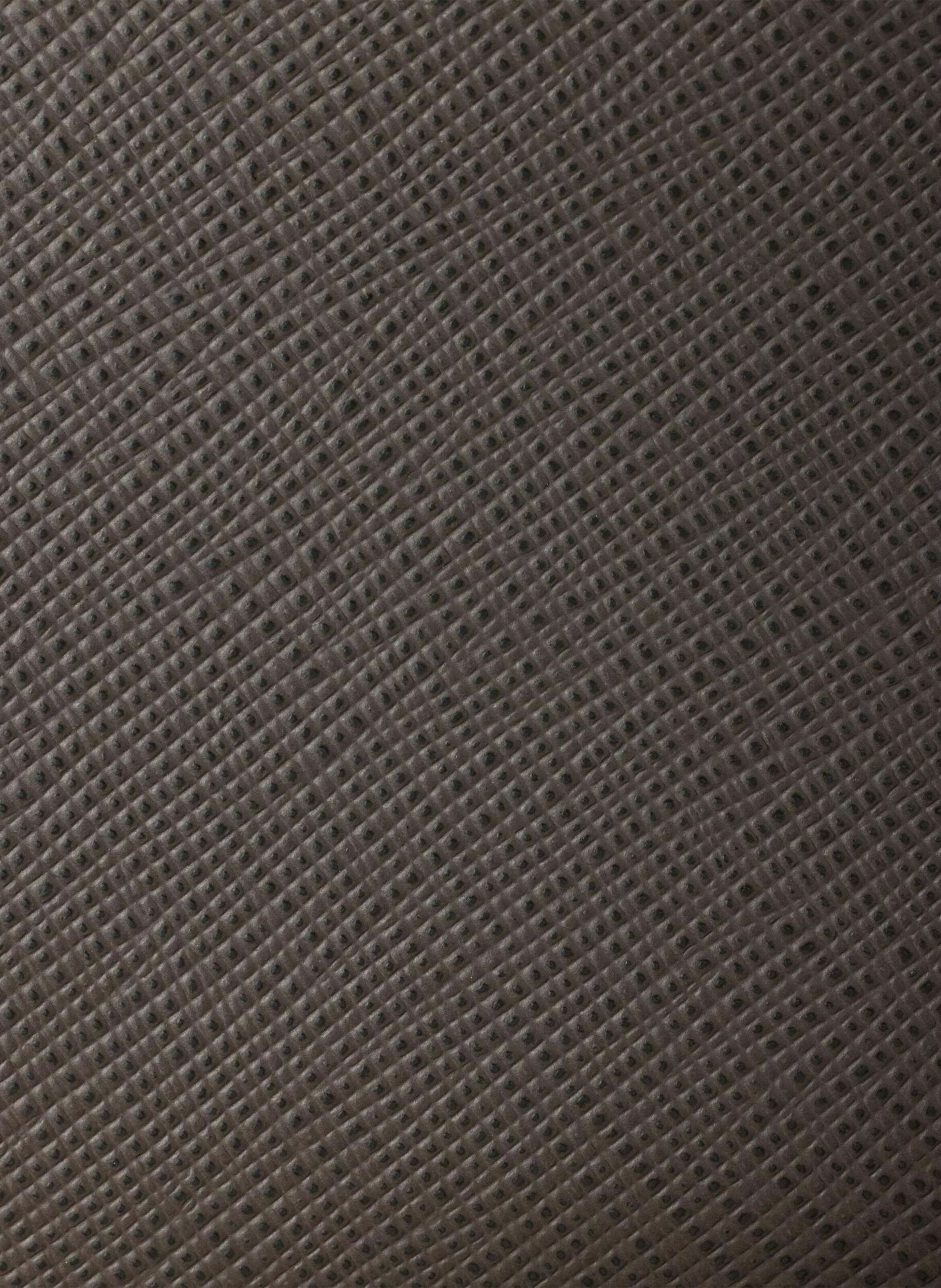 Sac porté épaule en cuir saffiano PRADA Gris