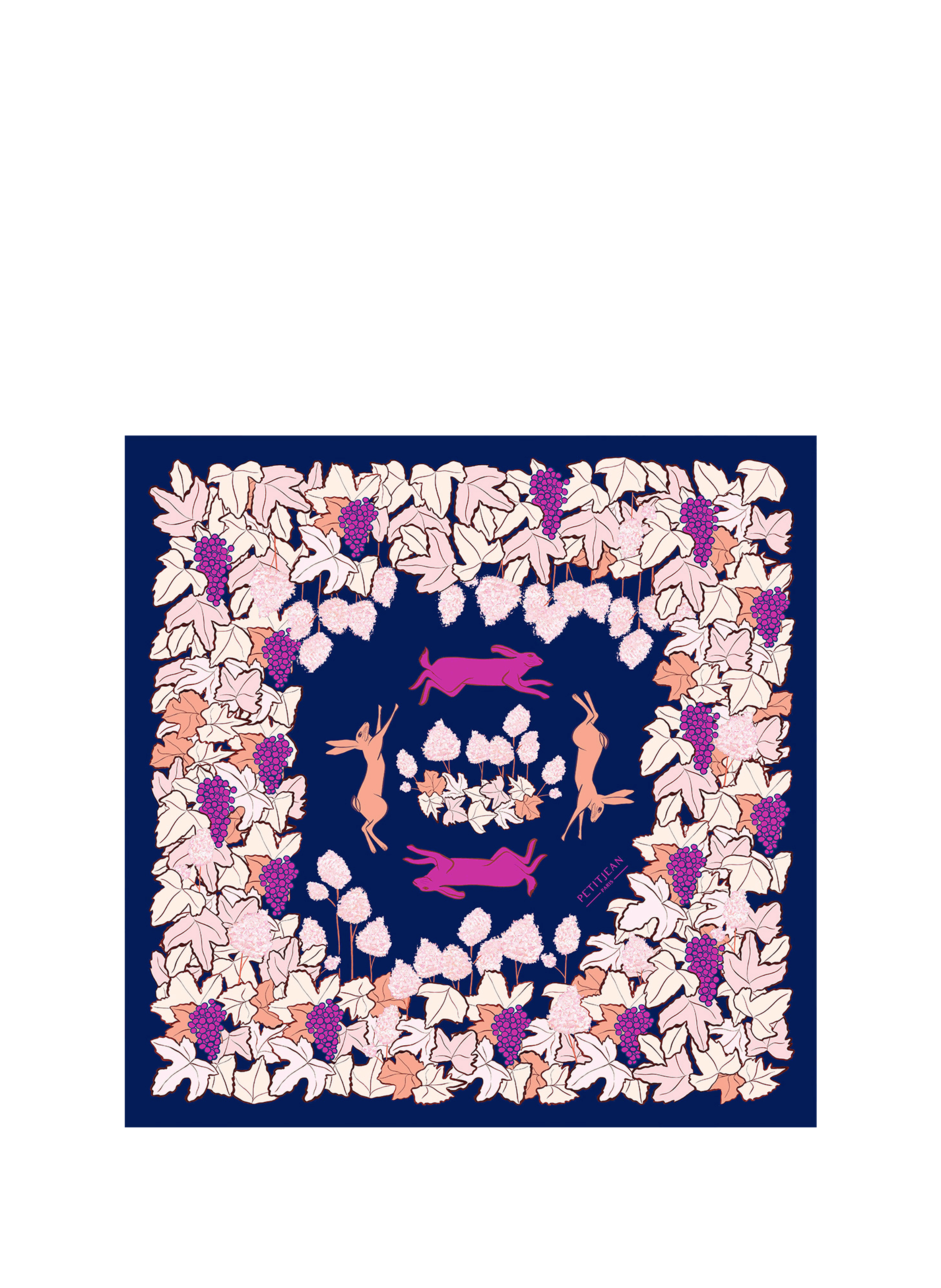 PETITJEAN PARIS Silk scarf Multicolour