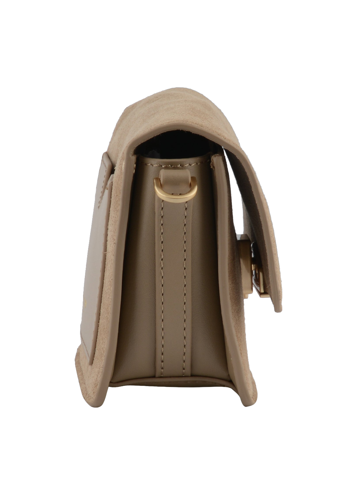 Anjou daim | porté épaule pm POURCHET Gris