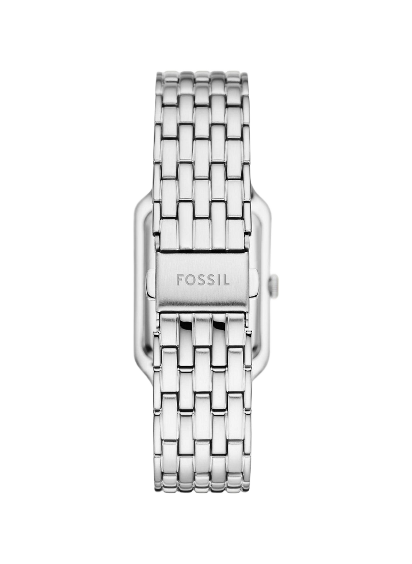 Montre quartz en acier inoxydable FOSSIL Blanc