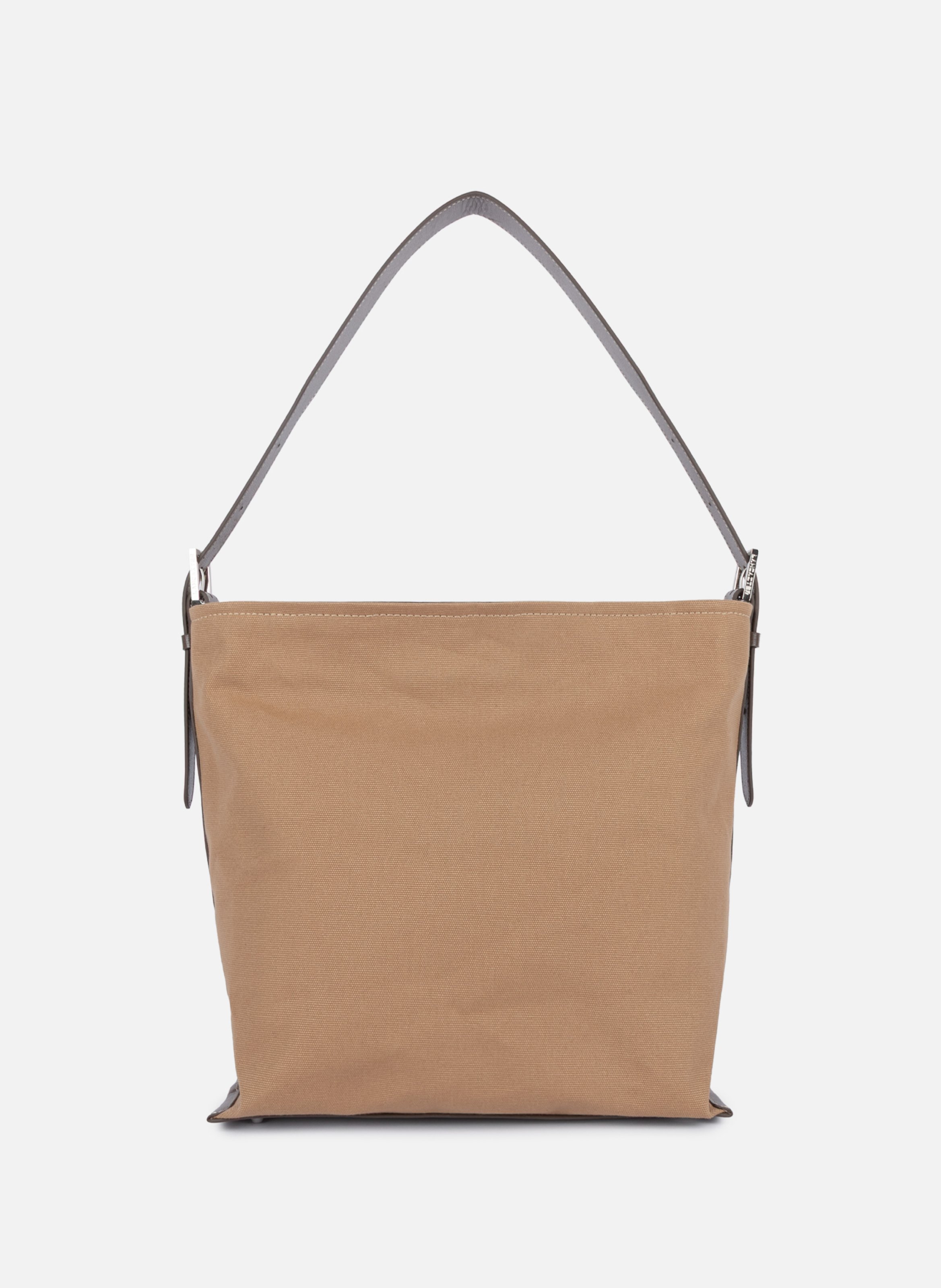 Grand sac seau - canvas kba LANCASTER Marron