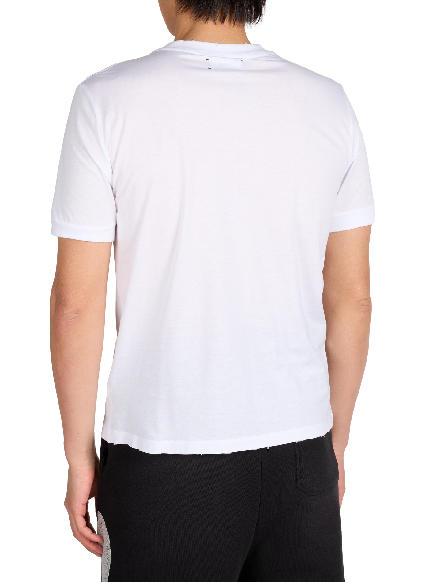Cotton round-neck T-shirt AMIRI White